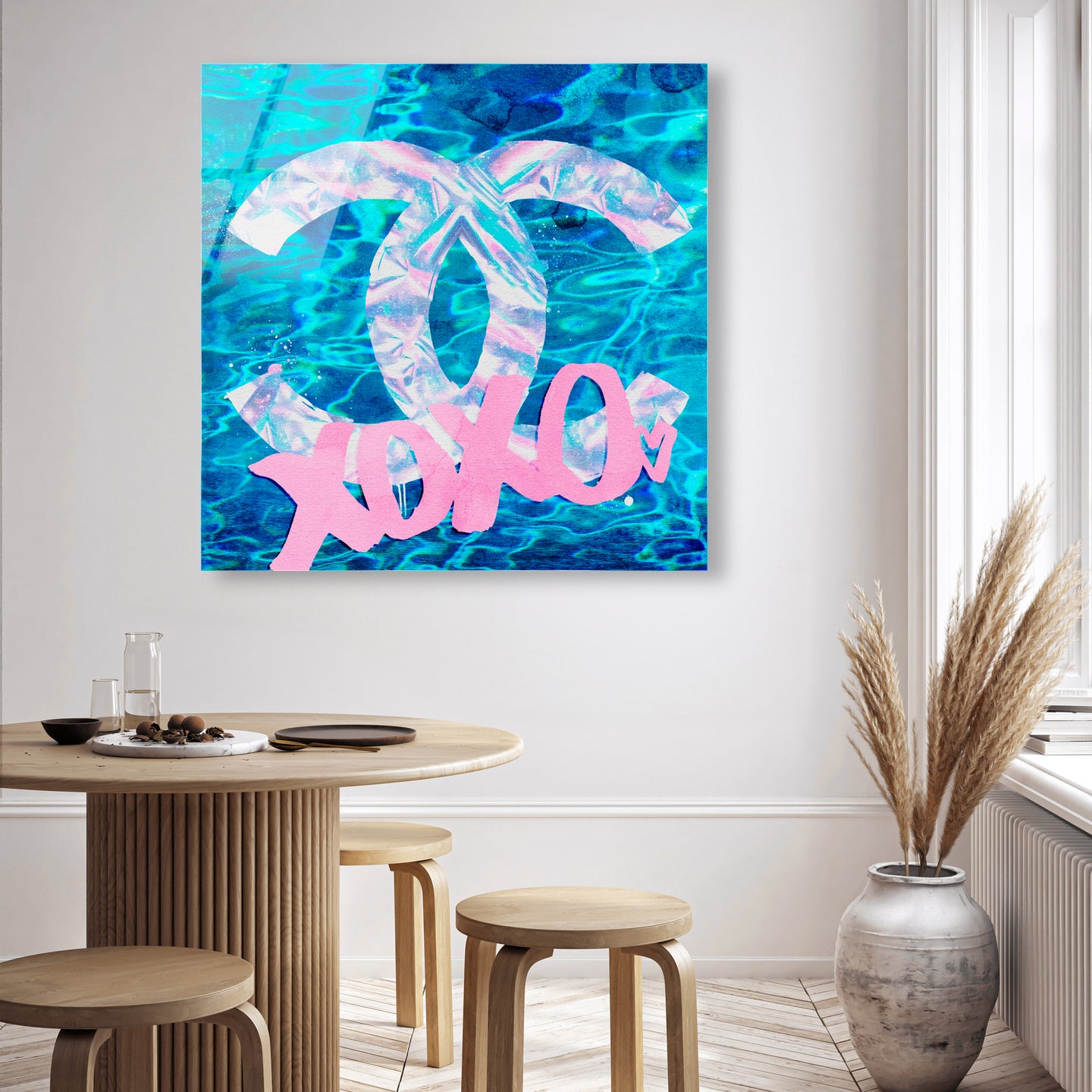 40x40/Acrylic/Unframed