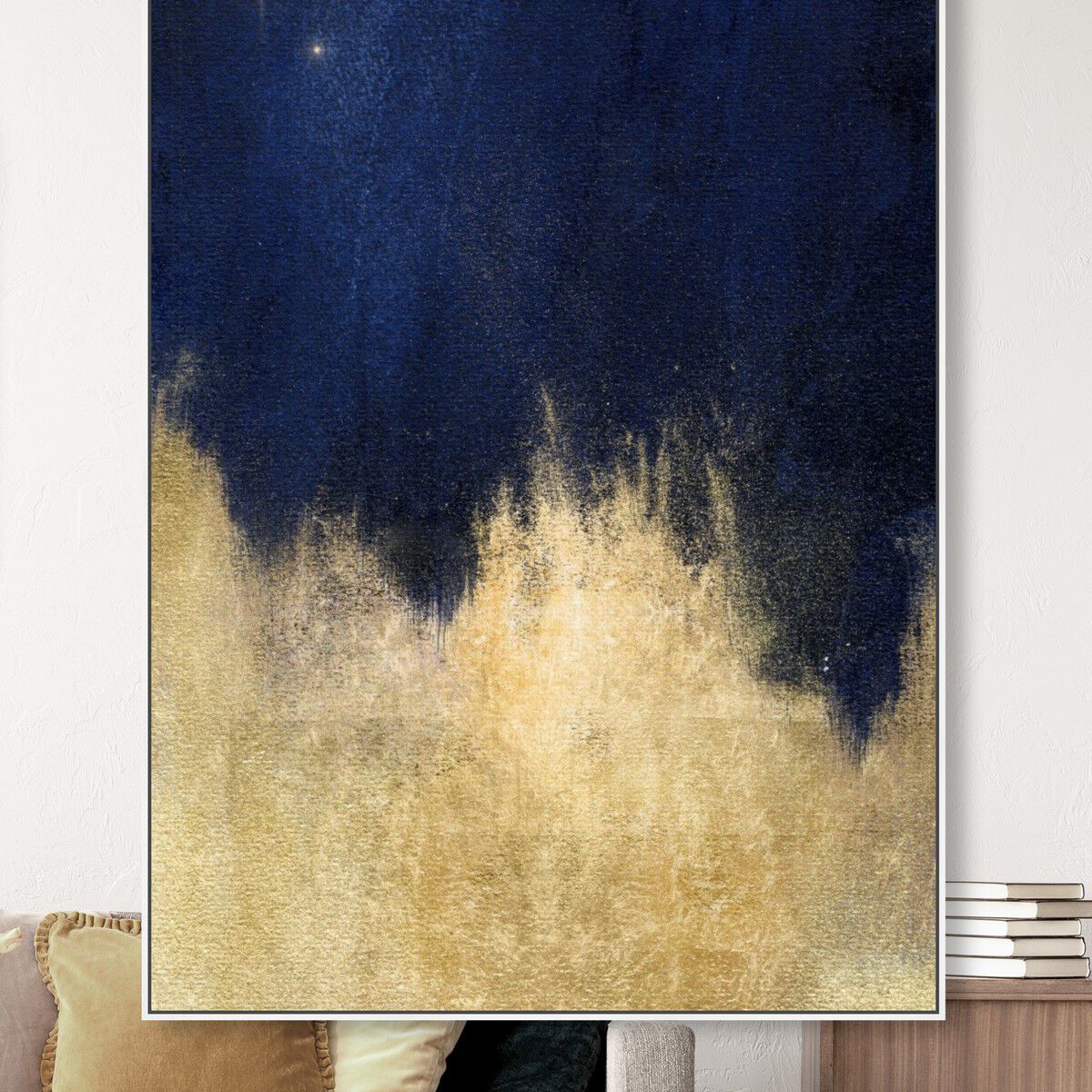 Stars at Midnight: Minimal Abstract Wall Art | Oliver Gal