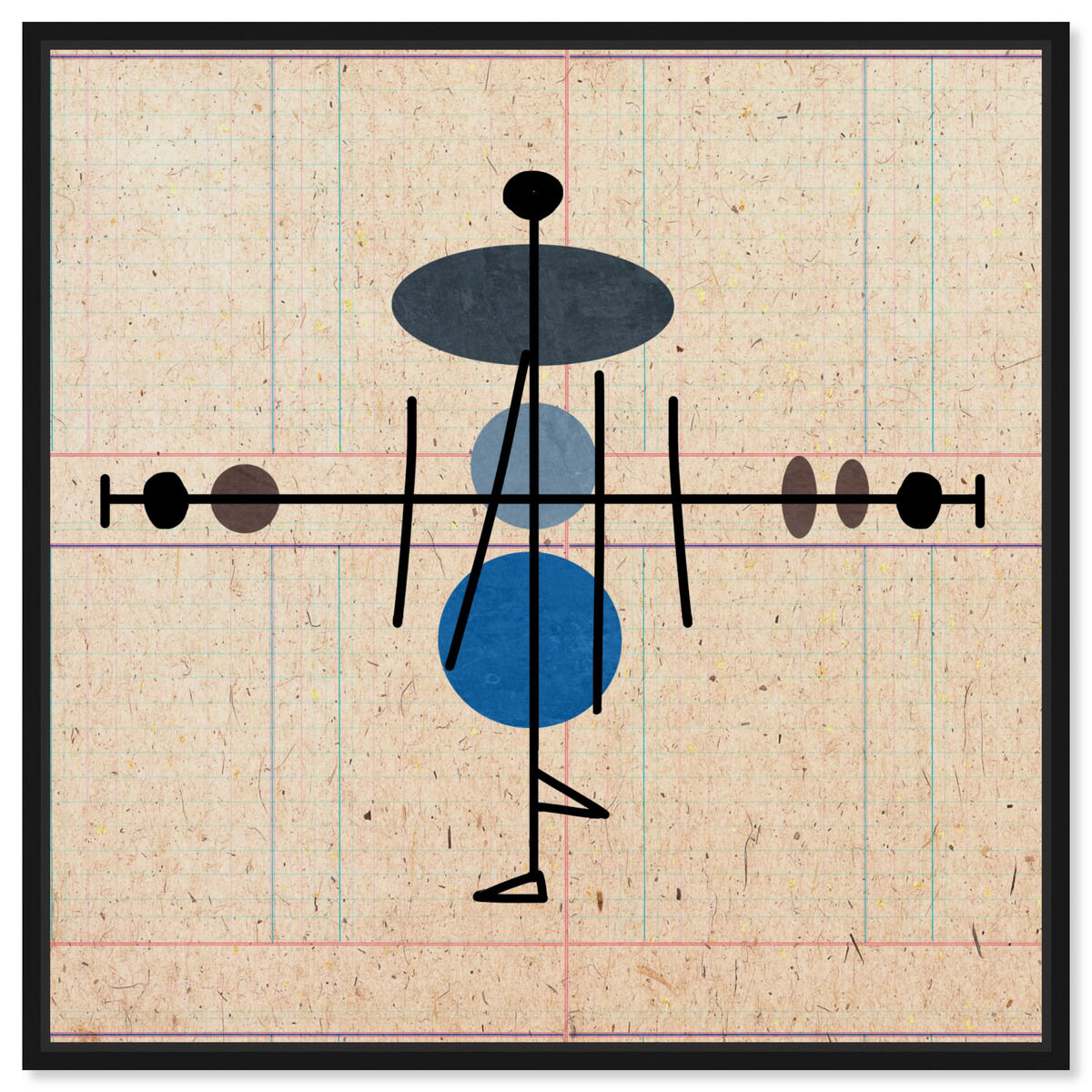 40x40/Framed Canvas/BFL