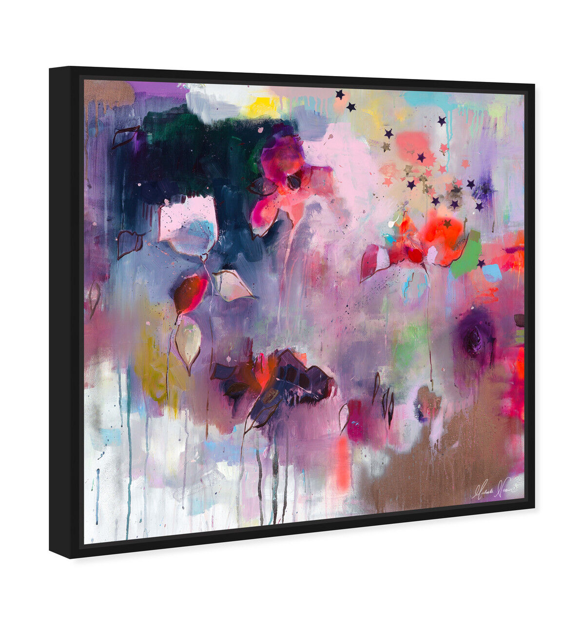 40x40/Framed Canvas/BFL