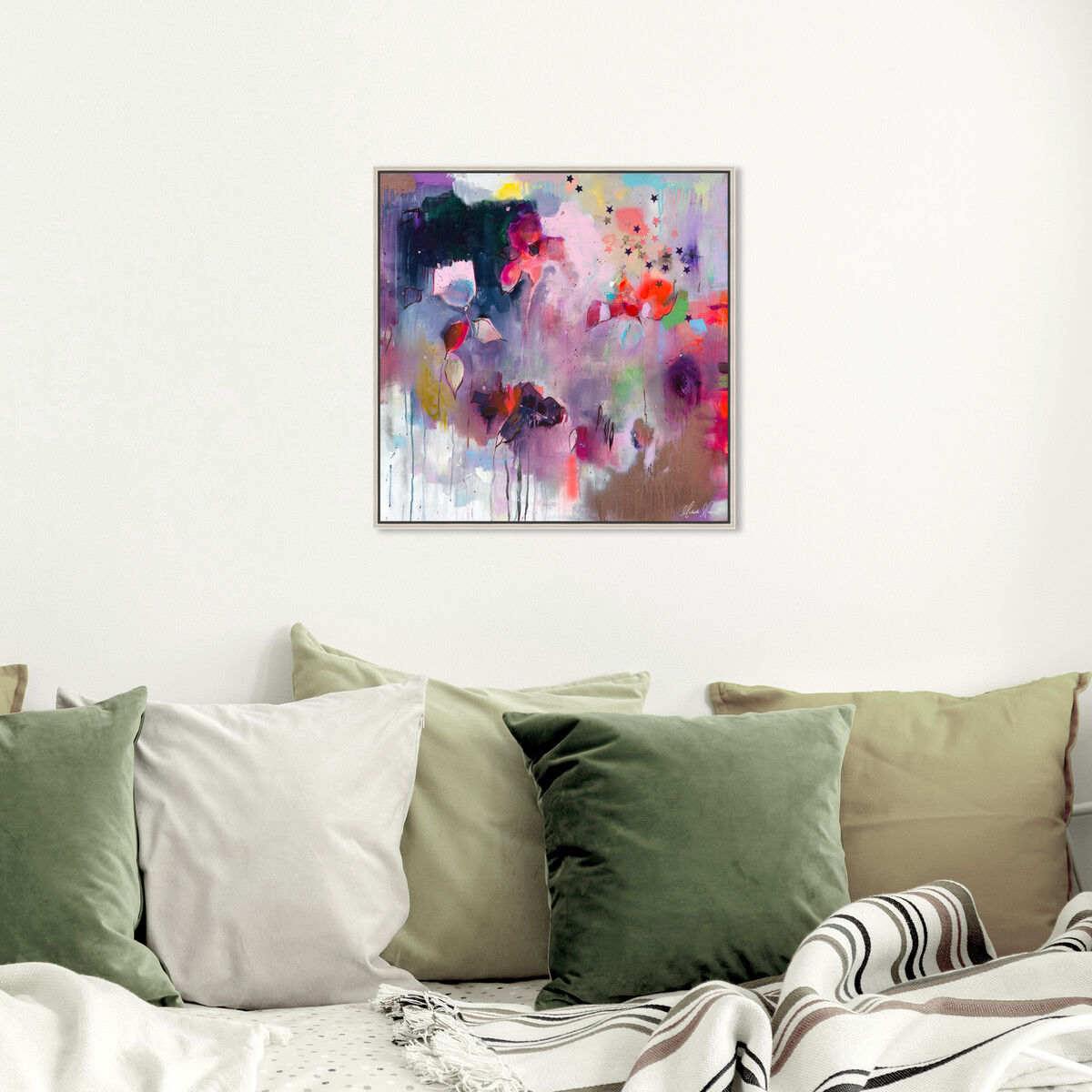40x40/Framed Canvas/CFL