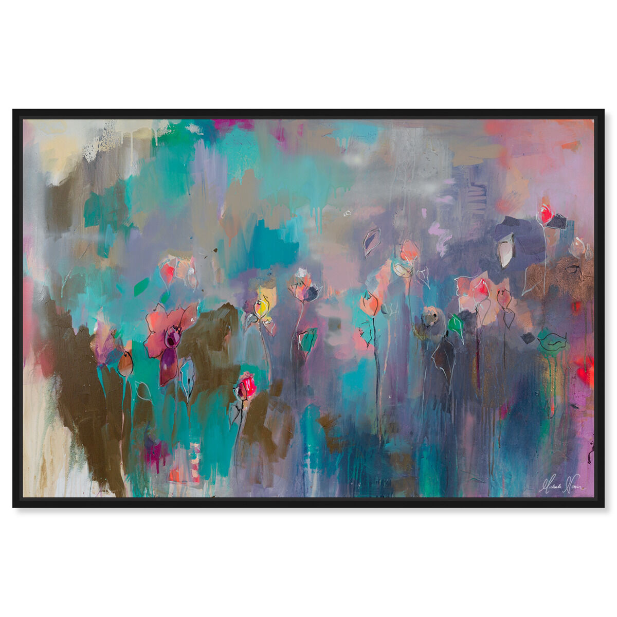 54x36/Framed Canvas/BFL