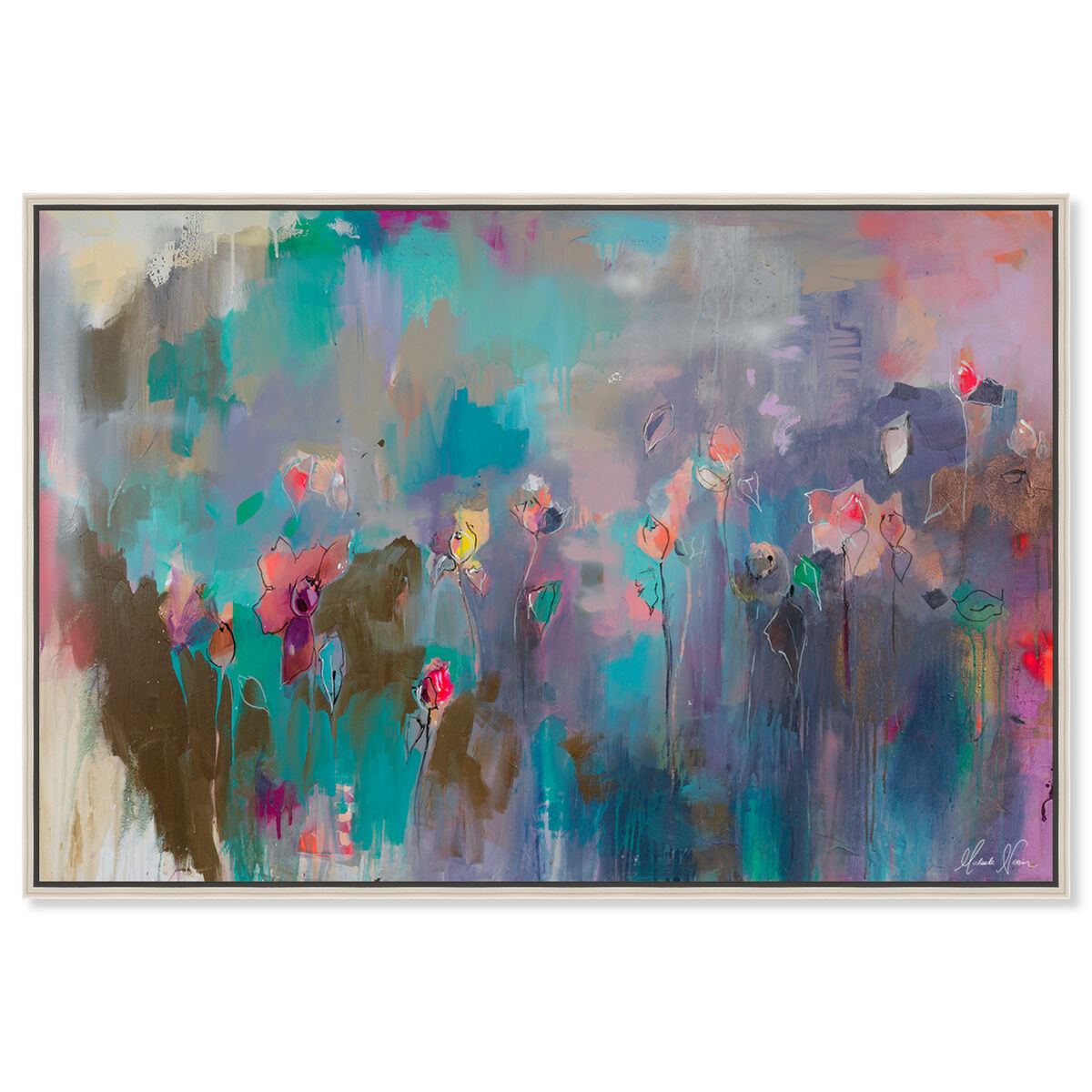 54x36/Framed Canvas/CFL