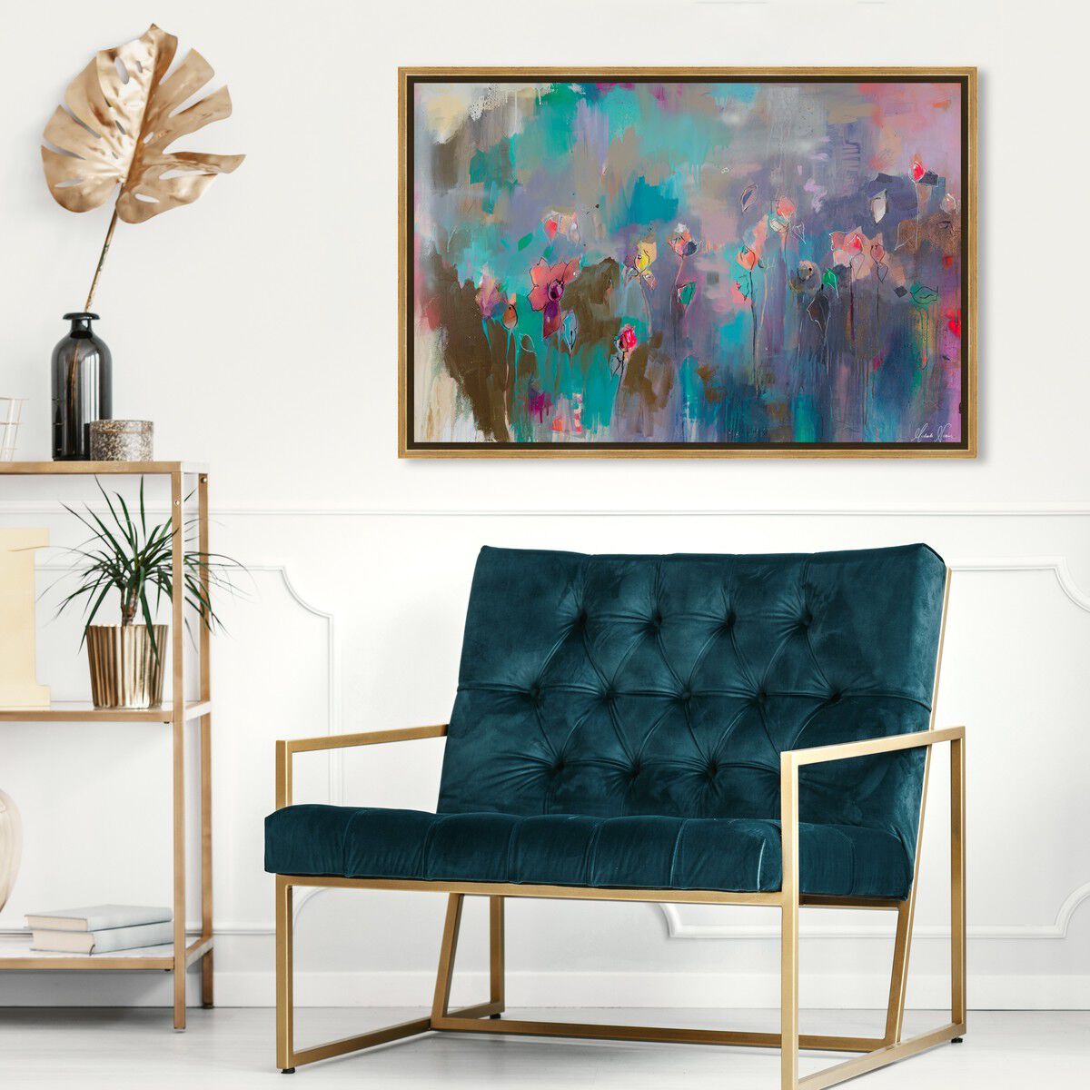 54x36/Framed Canvas/PSGLD