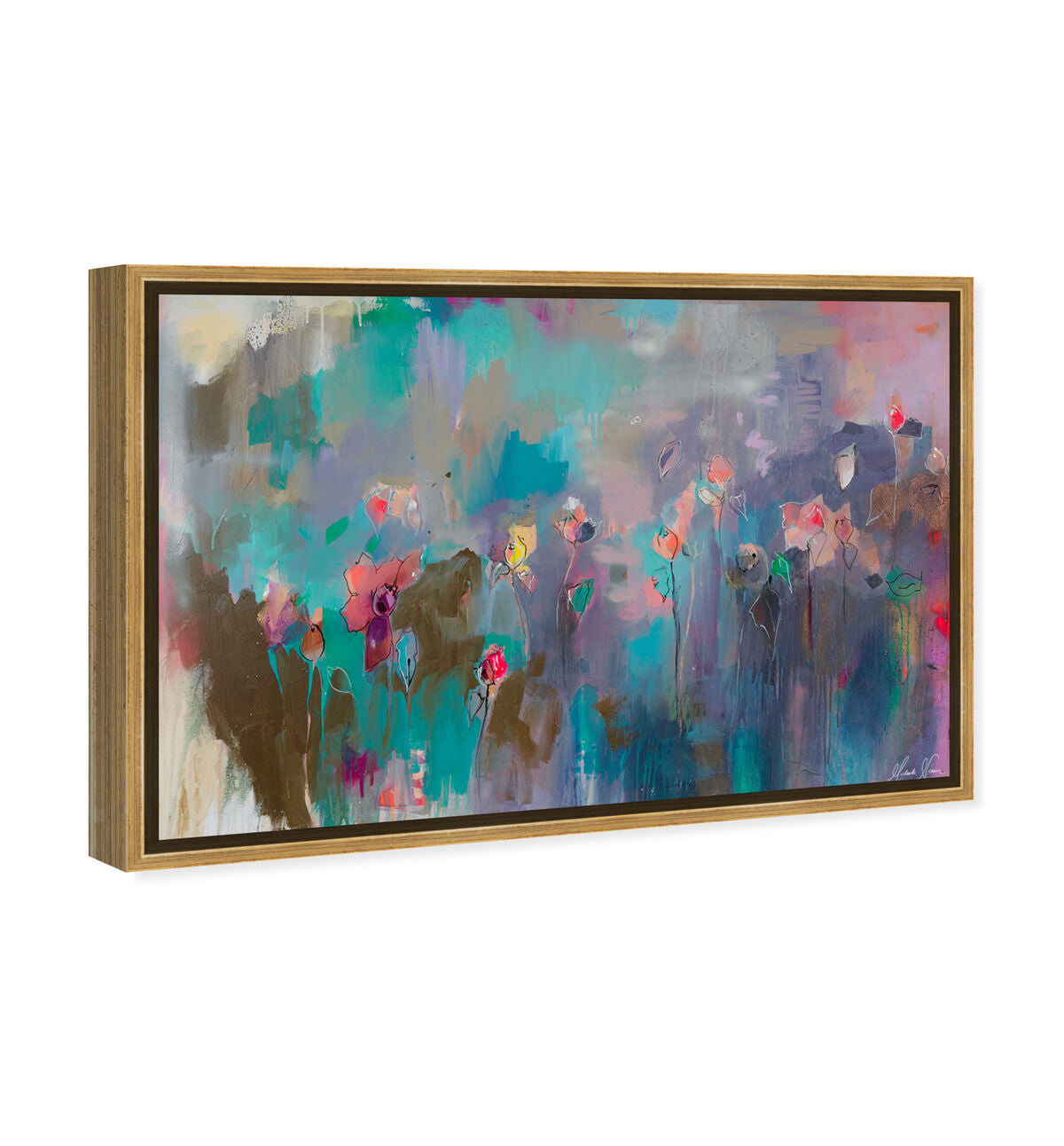 54x36/Framed Canvas/PSGLD