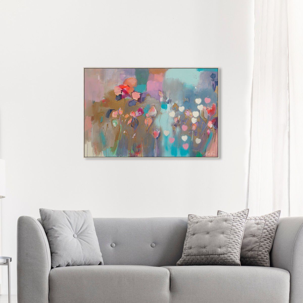 54x36/Framed Canvas/CFL