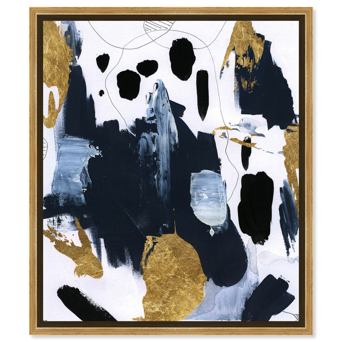 36x45/Framed Canvas/PSGLD