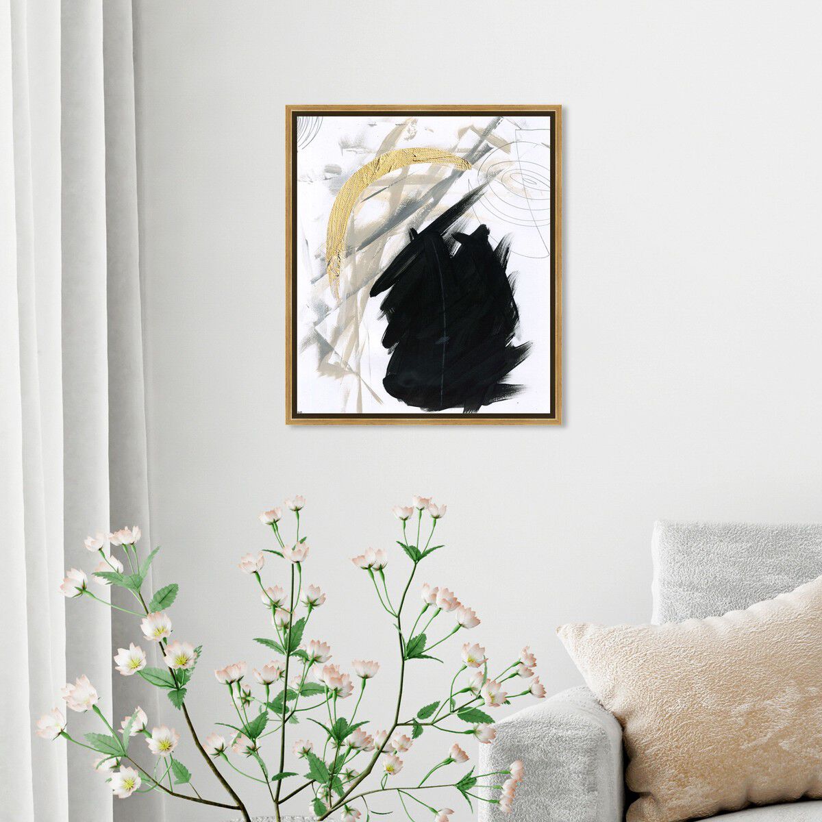 36x45/Framed Canvas/PSGLD
