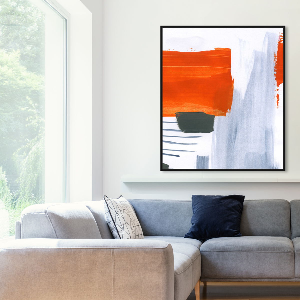 36x45/Framed Canvas/BFL