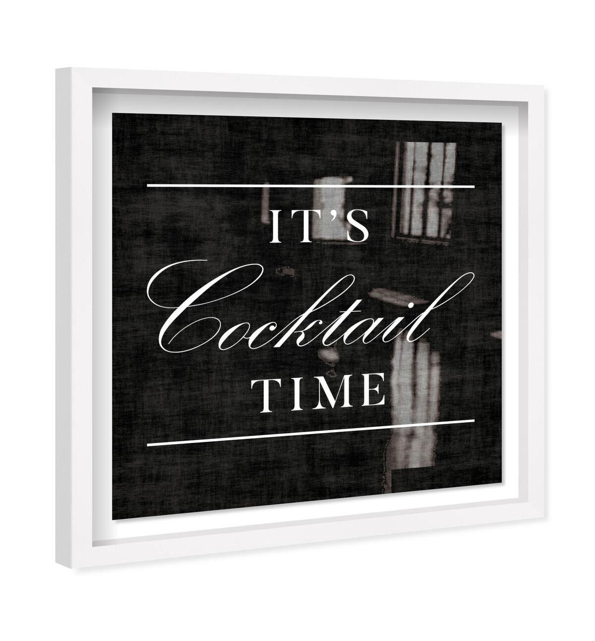 Cocktail Time | Typography and Quotes Wall Art by Oliver Gal