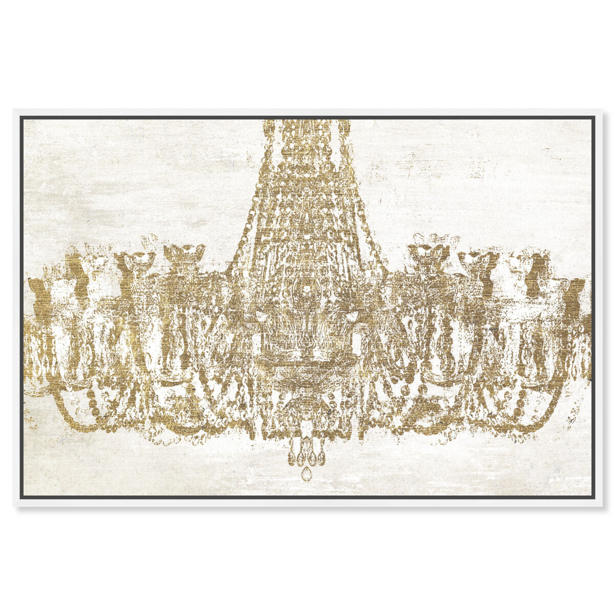 Oliver Gal シャンデリア　キャンバスアート Glam Chandelier | Fashion and Glam Wall Art by Oliver Gal
