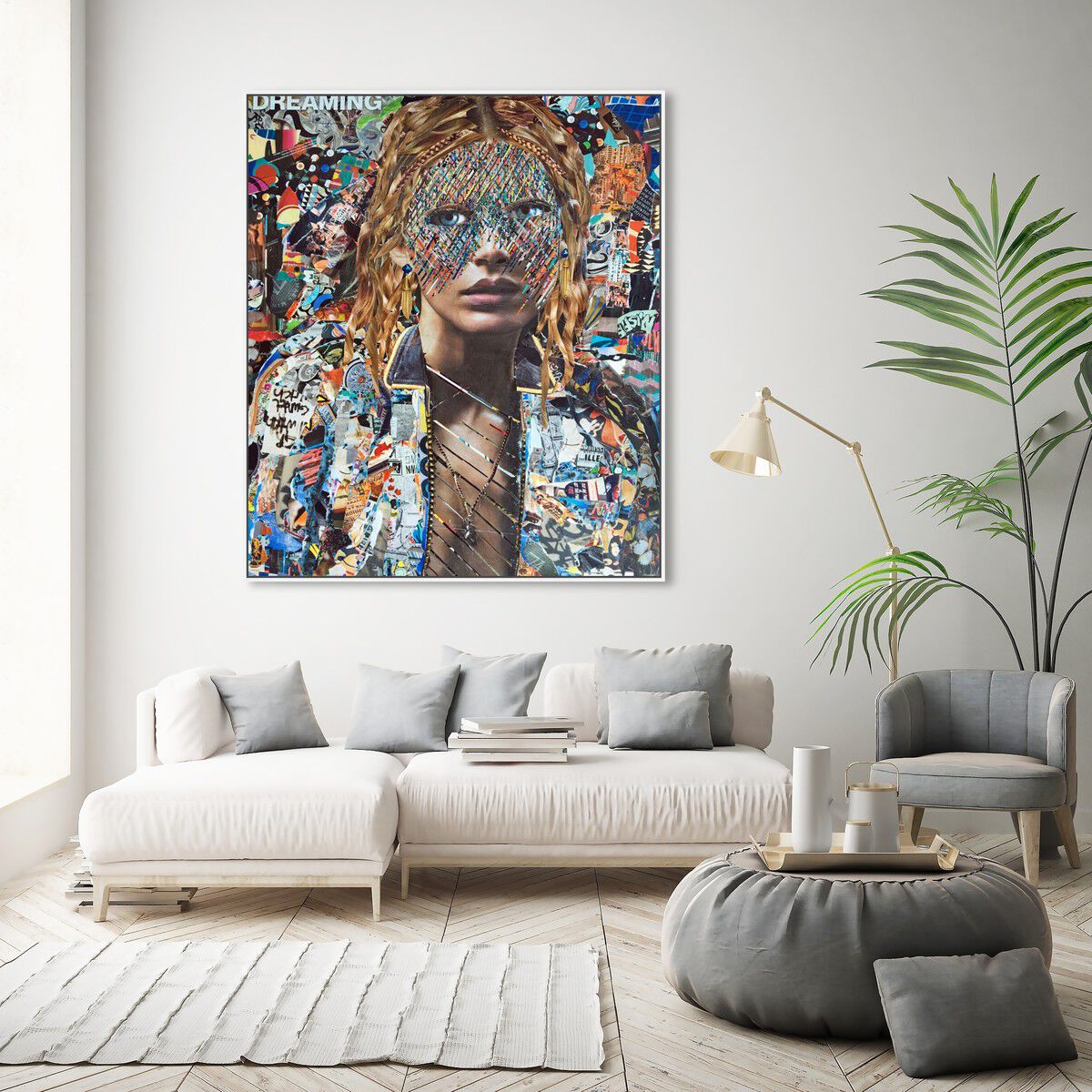 36x45/Framed Canvas/WFL