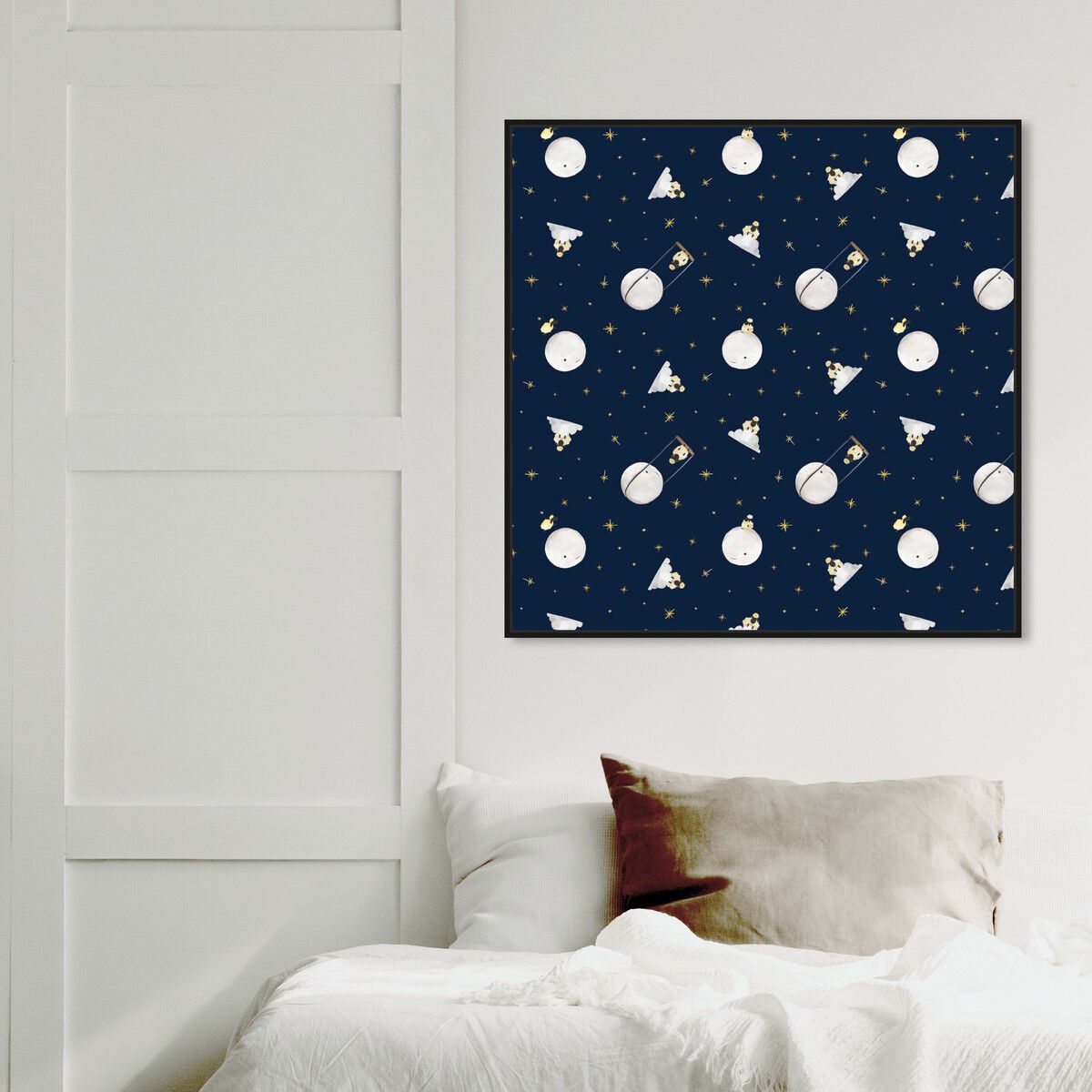 40x40/Framed Canvas/BFL