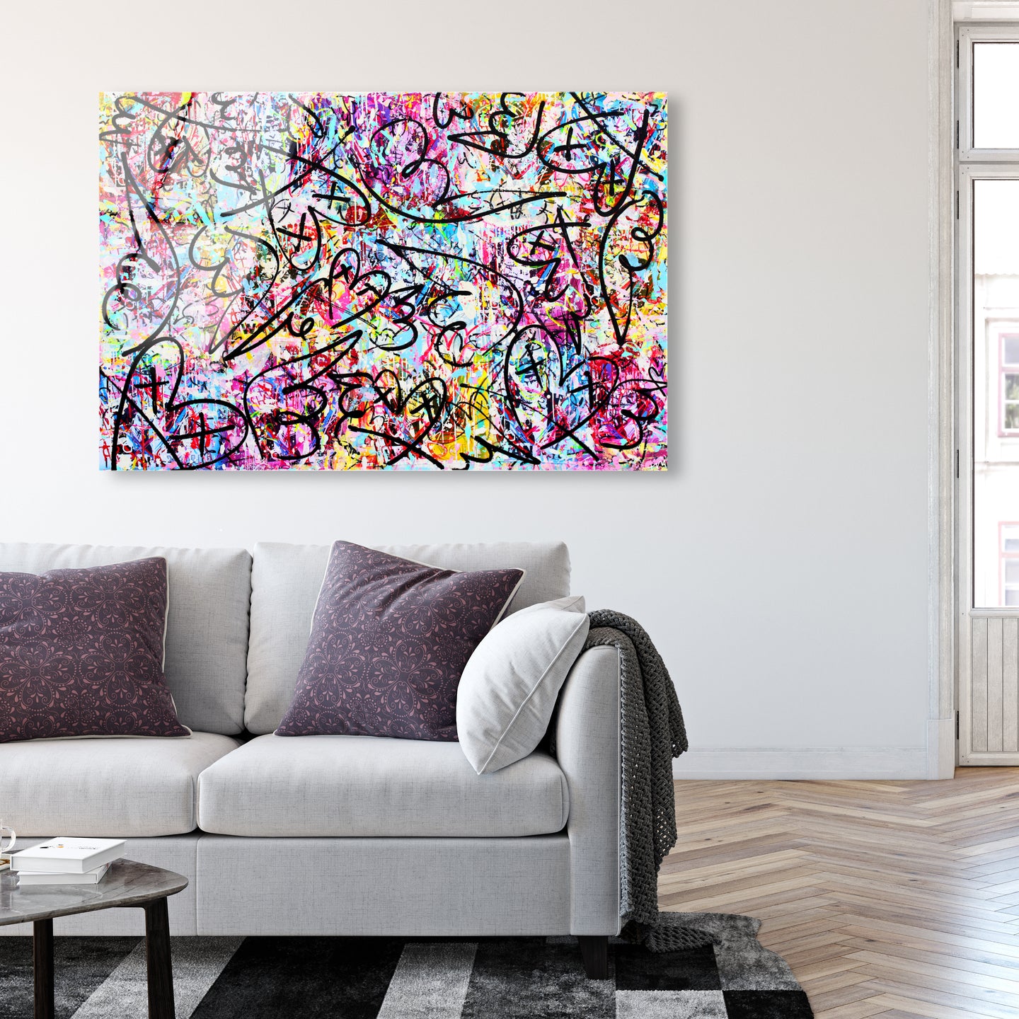 54x36/Acrylic/Unframed