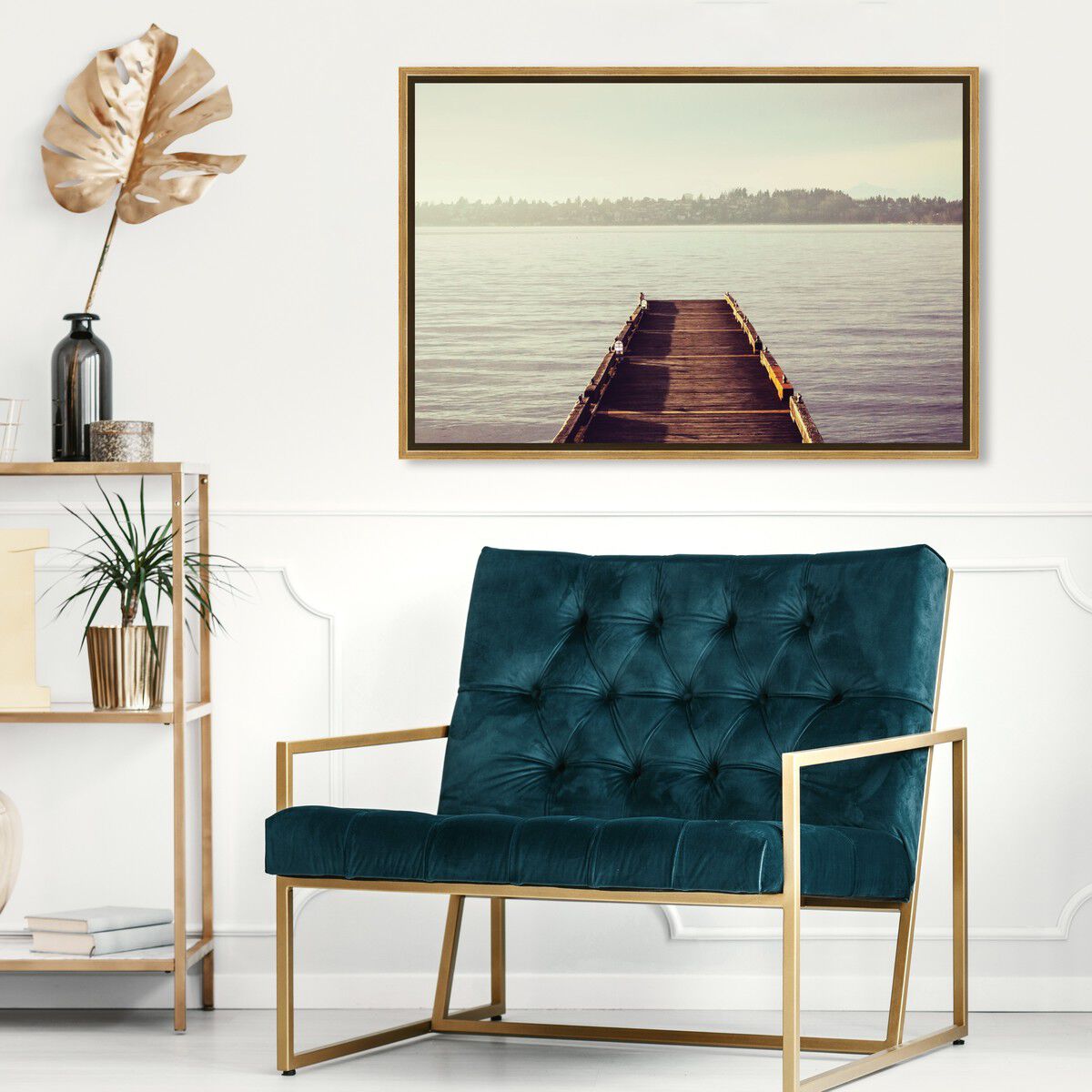 54x36/Framed Canvas/PSGLD