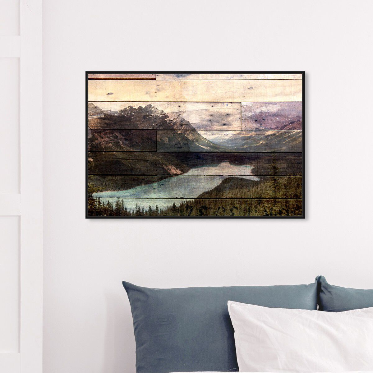 54x36/Framed Canvas/BFL
