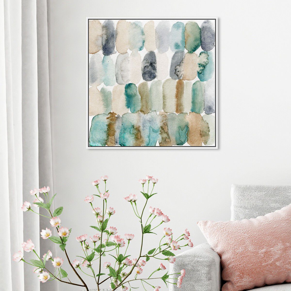 40x40/Framed Canvas/WFL