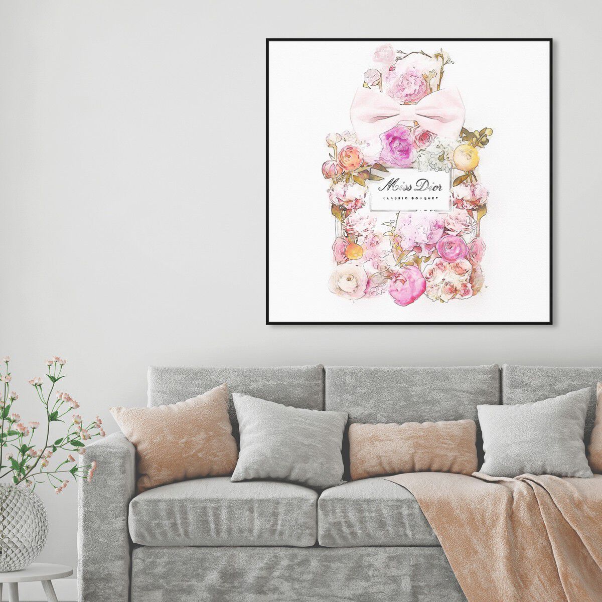 40x40/Framed Canvas/BFL