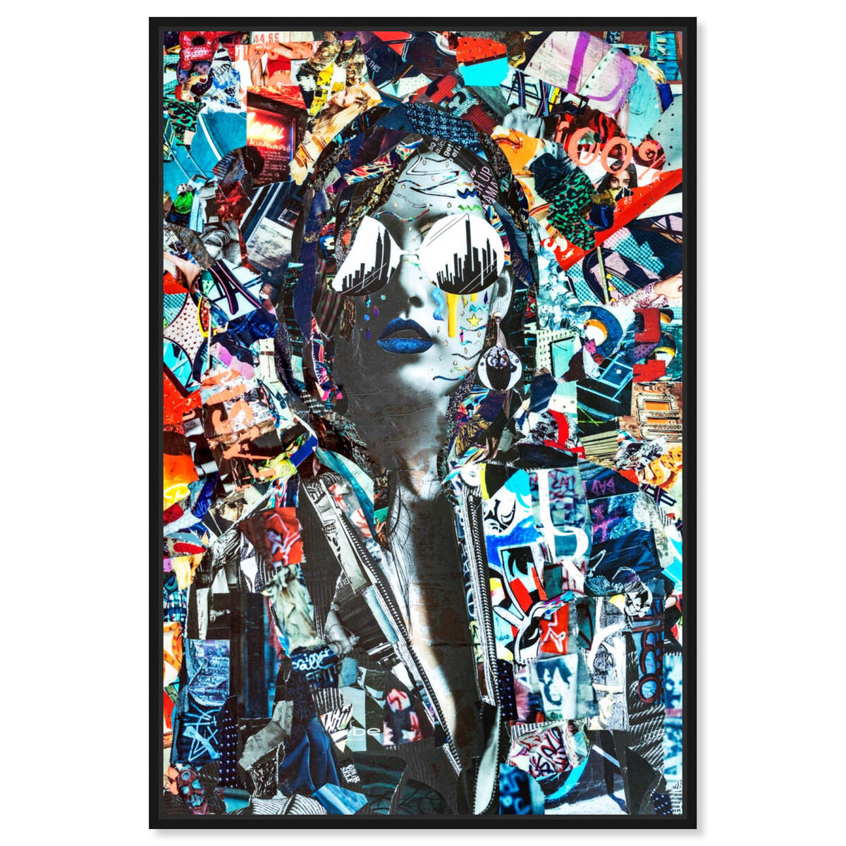 36x54/Framed Canvas/BFL