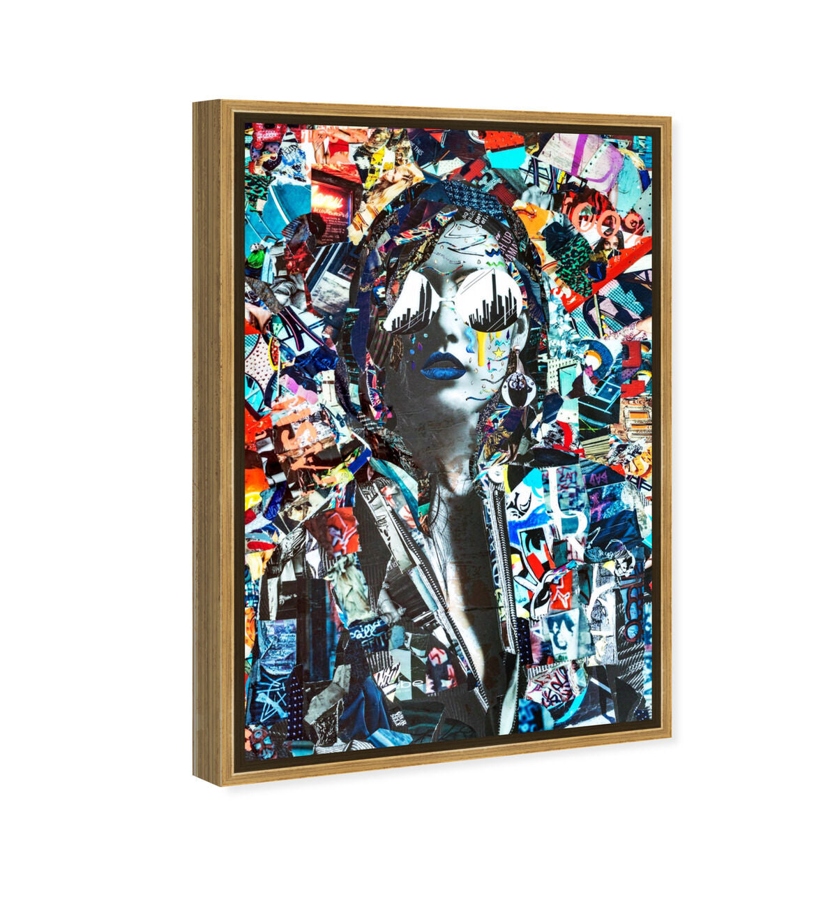 36x54/Framed Canvas/PSGLD
