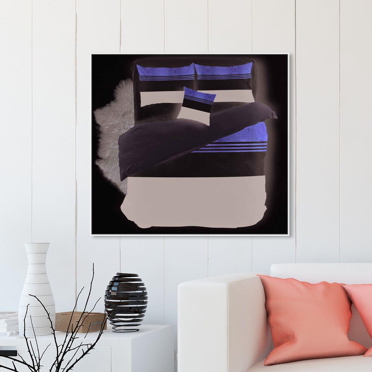 40x40/Framed Canvas/WFL