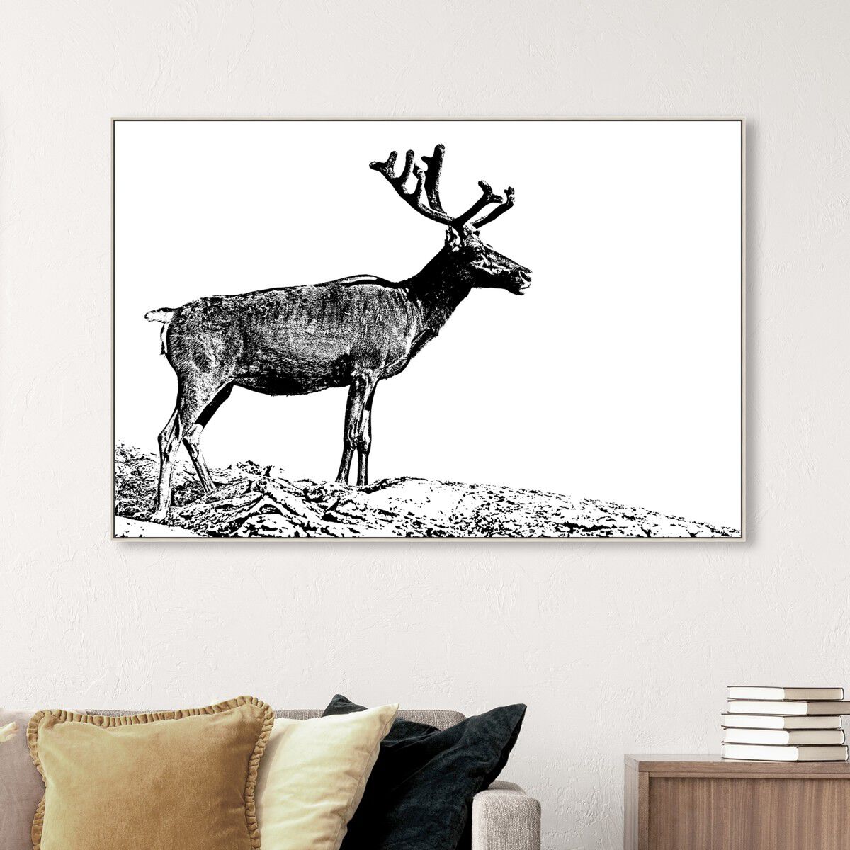 54x36/Framed Canvas/CFL