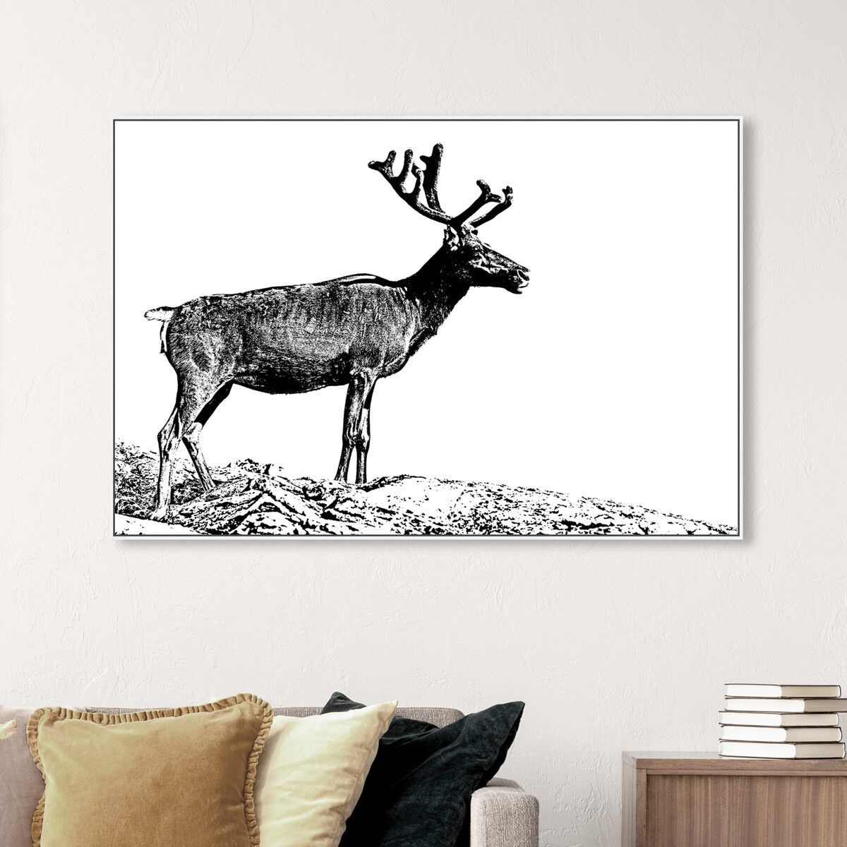 54x36/Framed Canvas/WFL