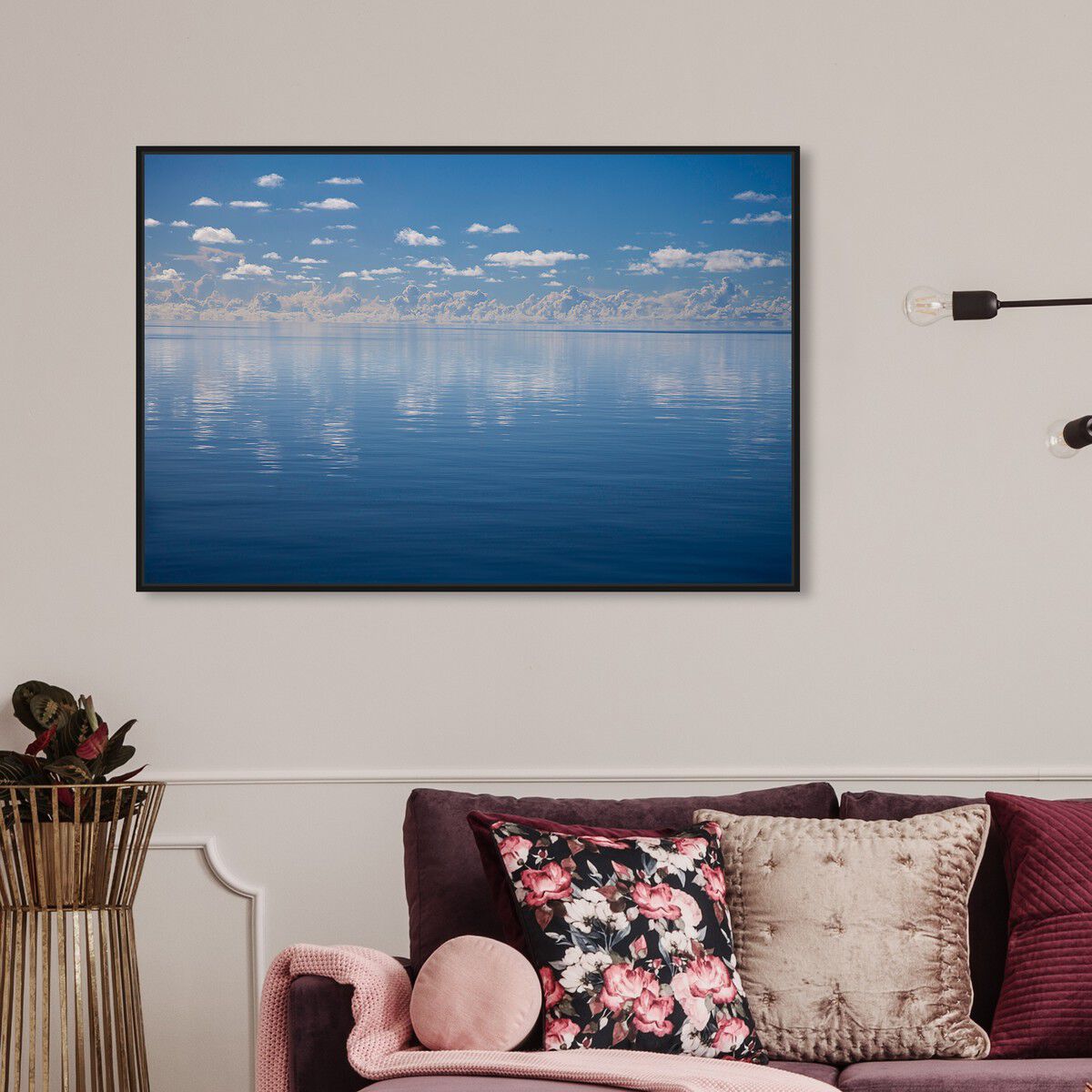 54x36/Framed Canvas/BFL