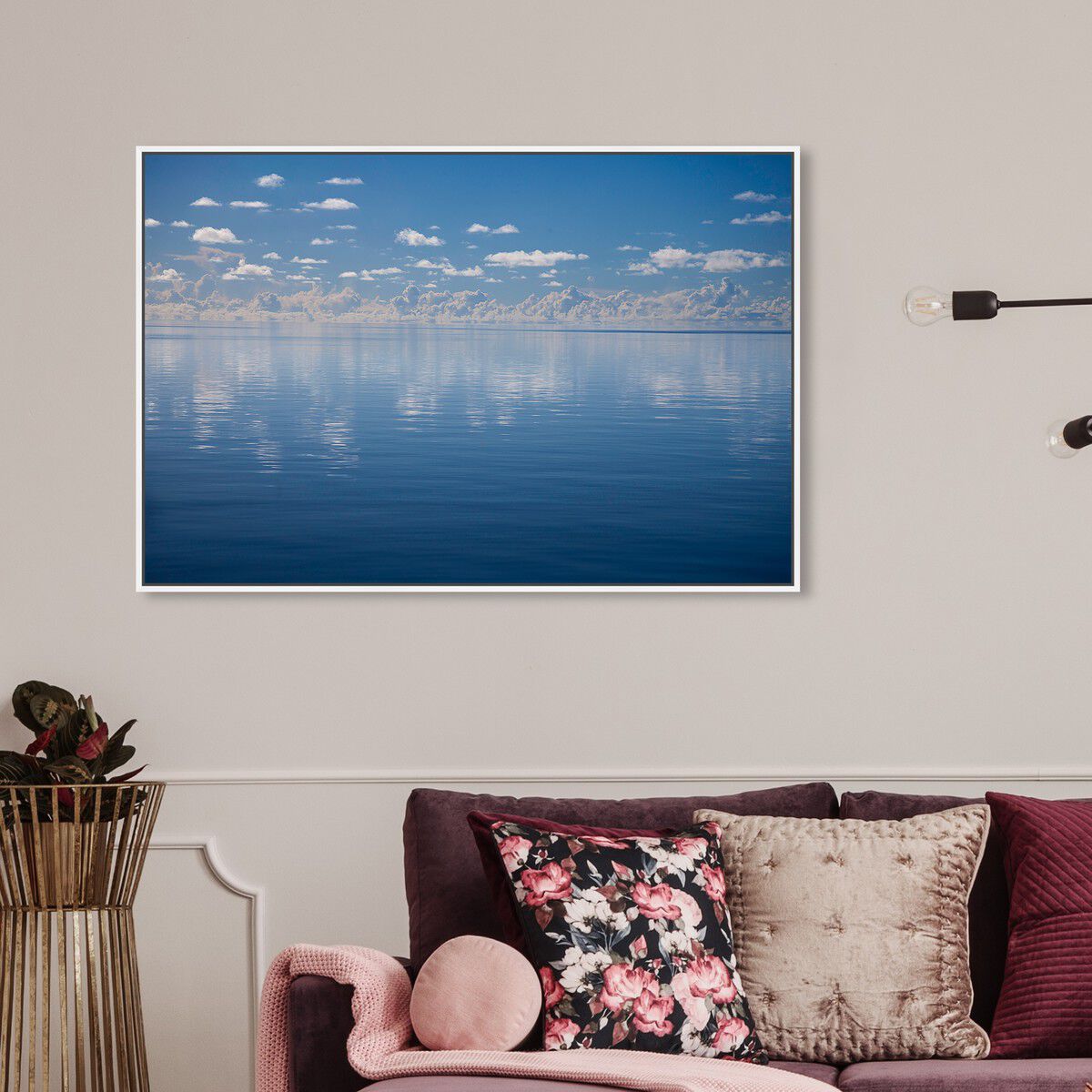 54x36/Framed Canvas/WFL