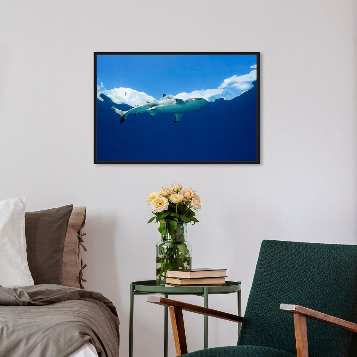 54x36/Framed Canvas/BFL