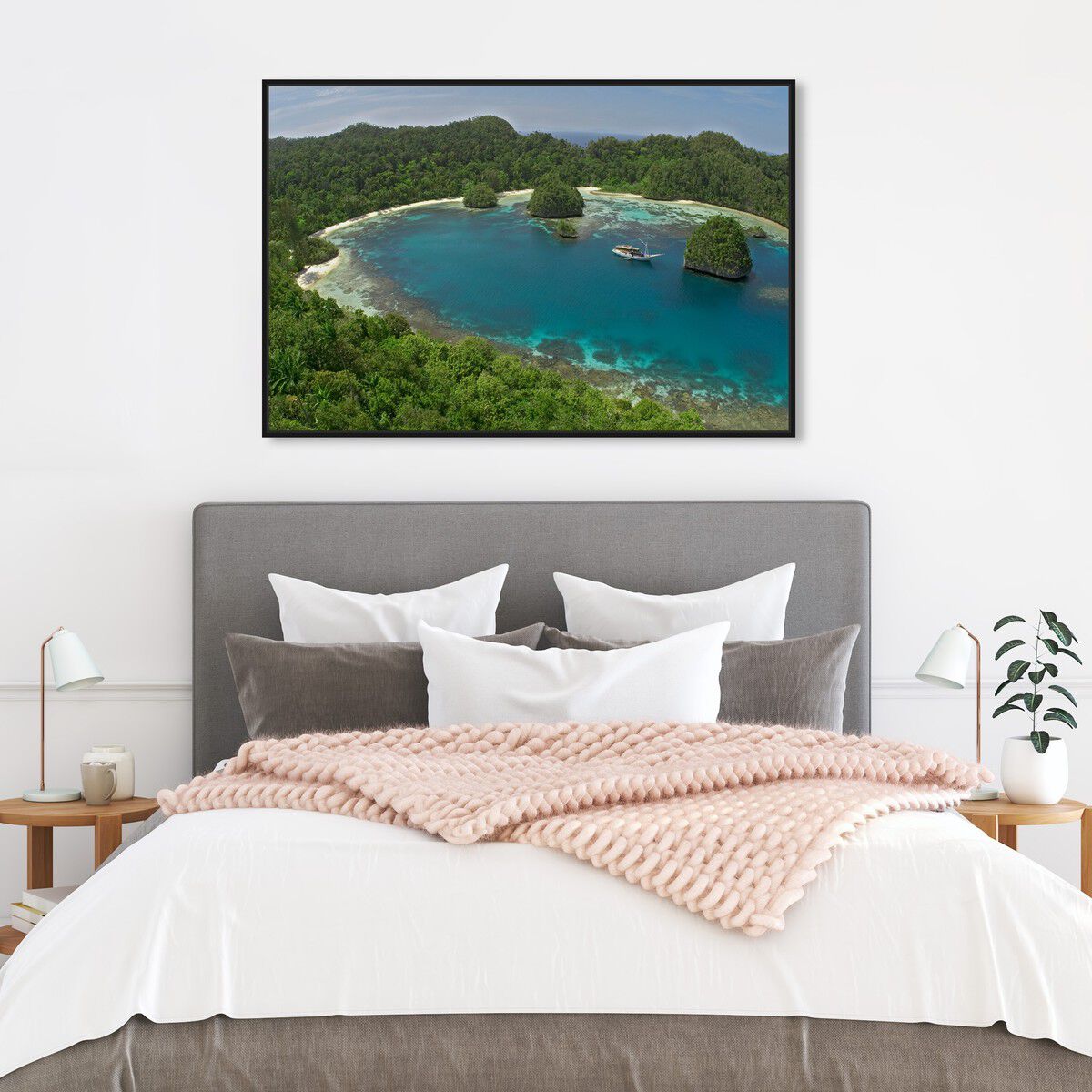 54x36/Framed Canvas/BFL