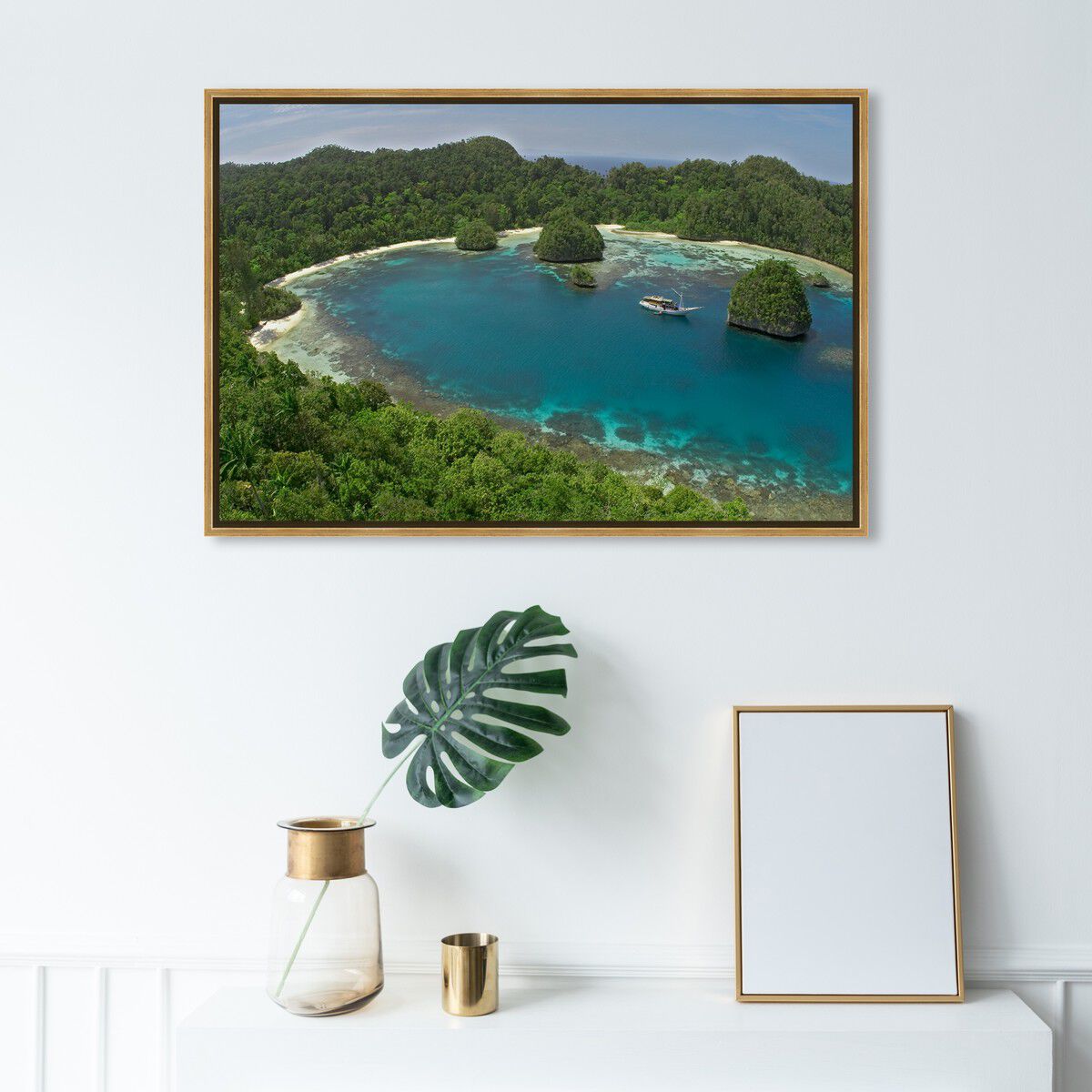 54x36/Framed Canvas/PSGLD