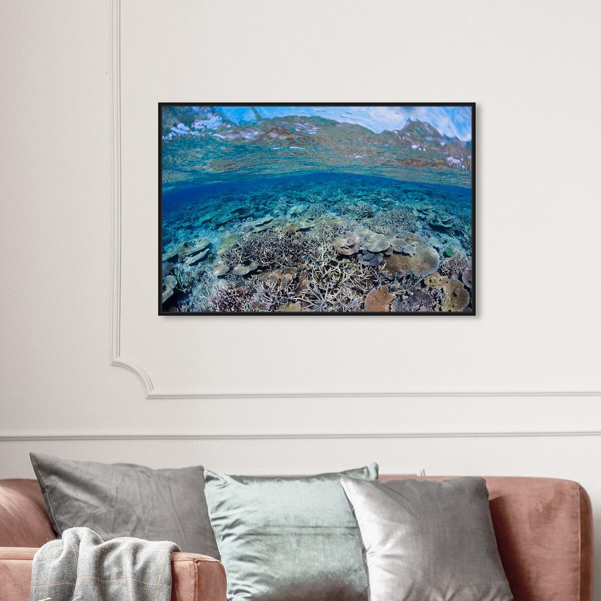 54x36/Framed Canvas/BFL