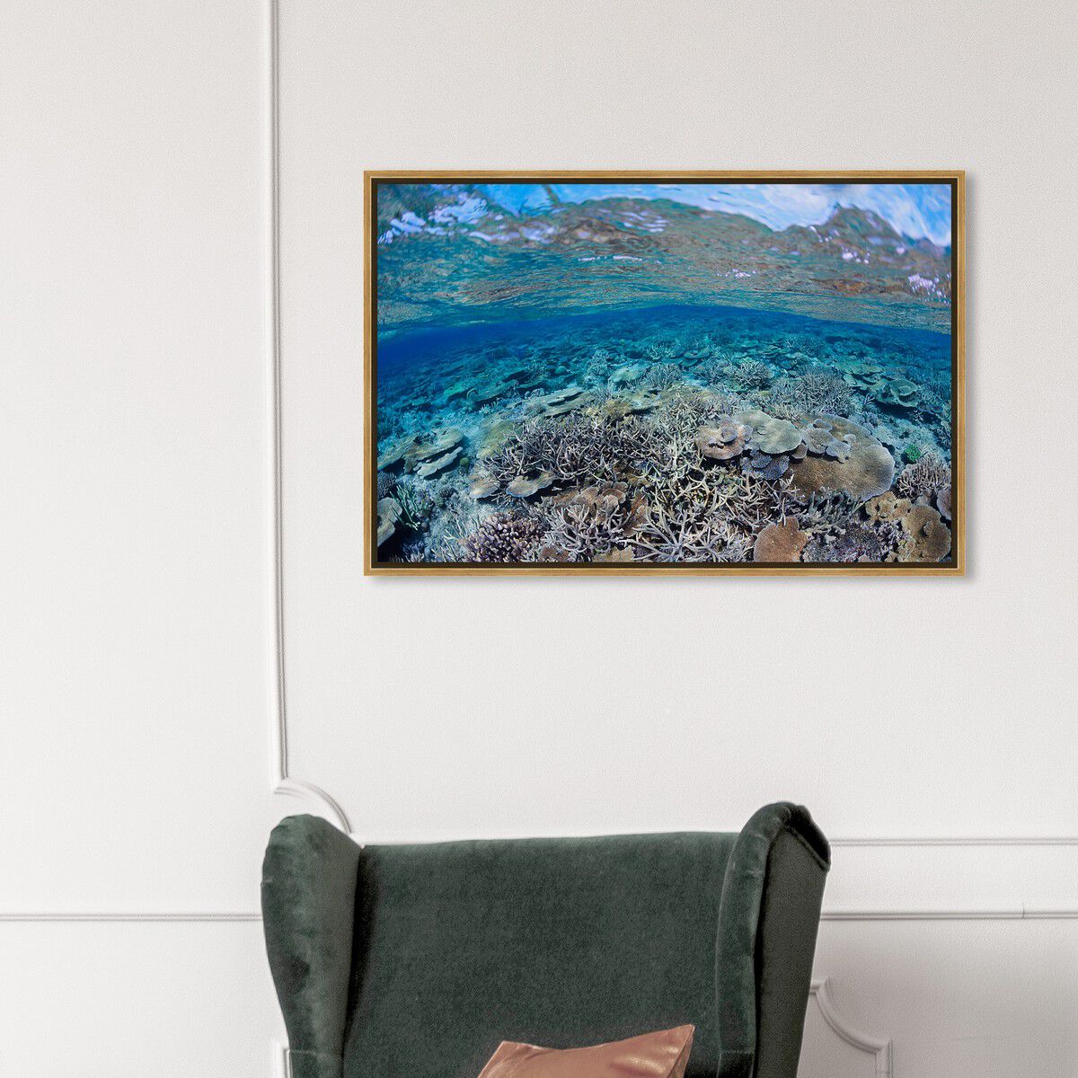 54x36/Framed Canvas/PSGLD