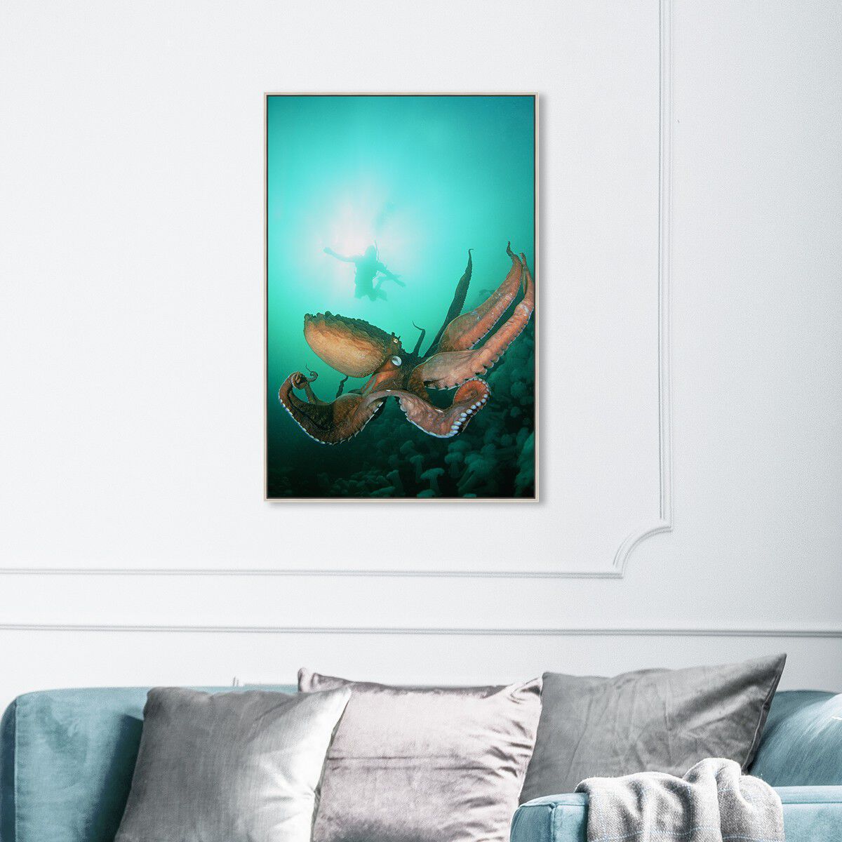 36x54/Framed Canvas/CFL