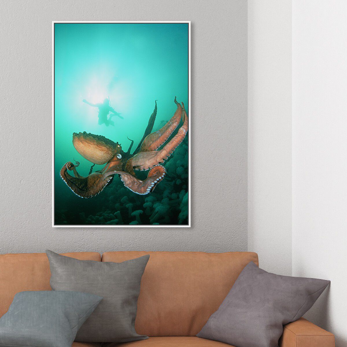 36x54/Framed Canvas/WFL