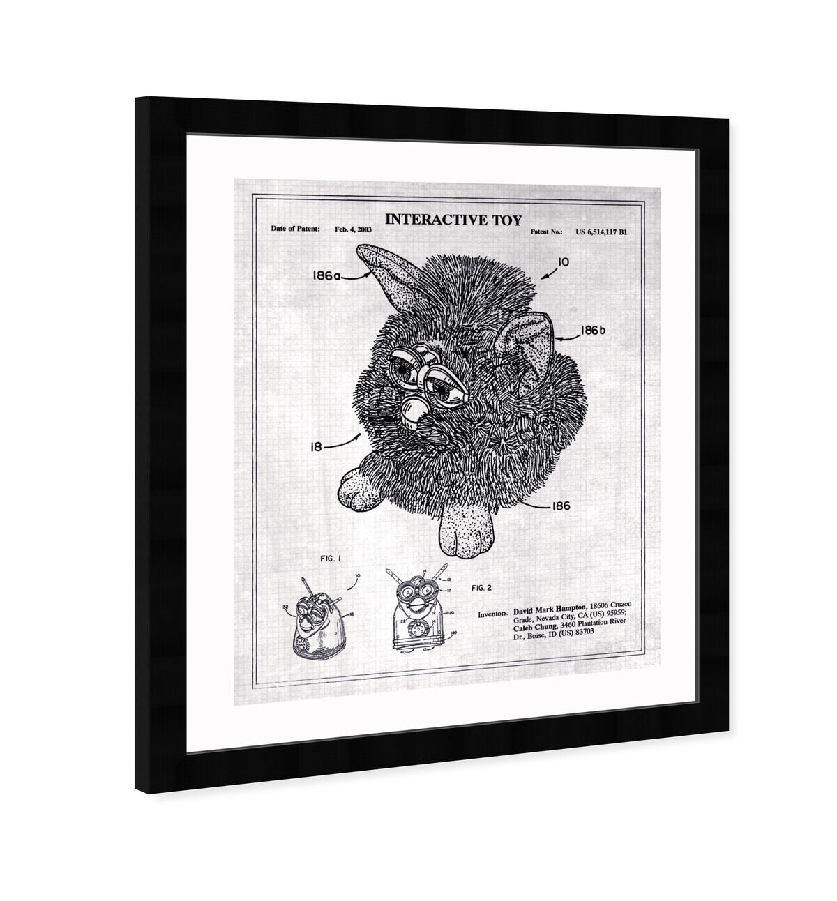 Furby 2003 - Grey | Wall Art by Oliver Gal