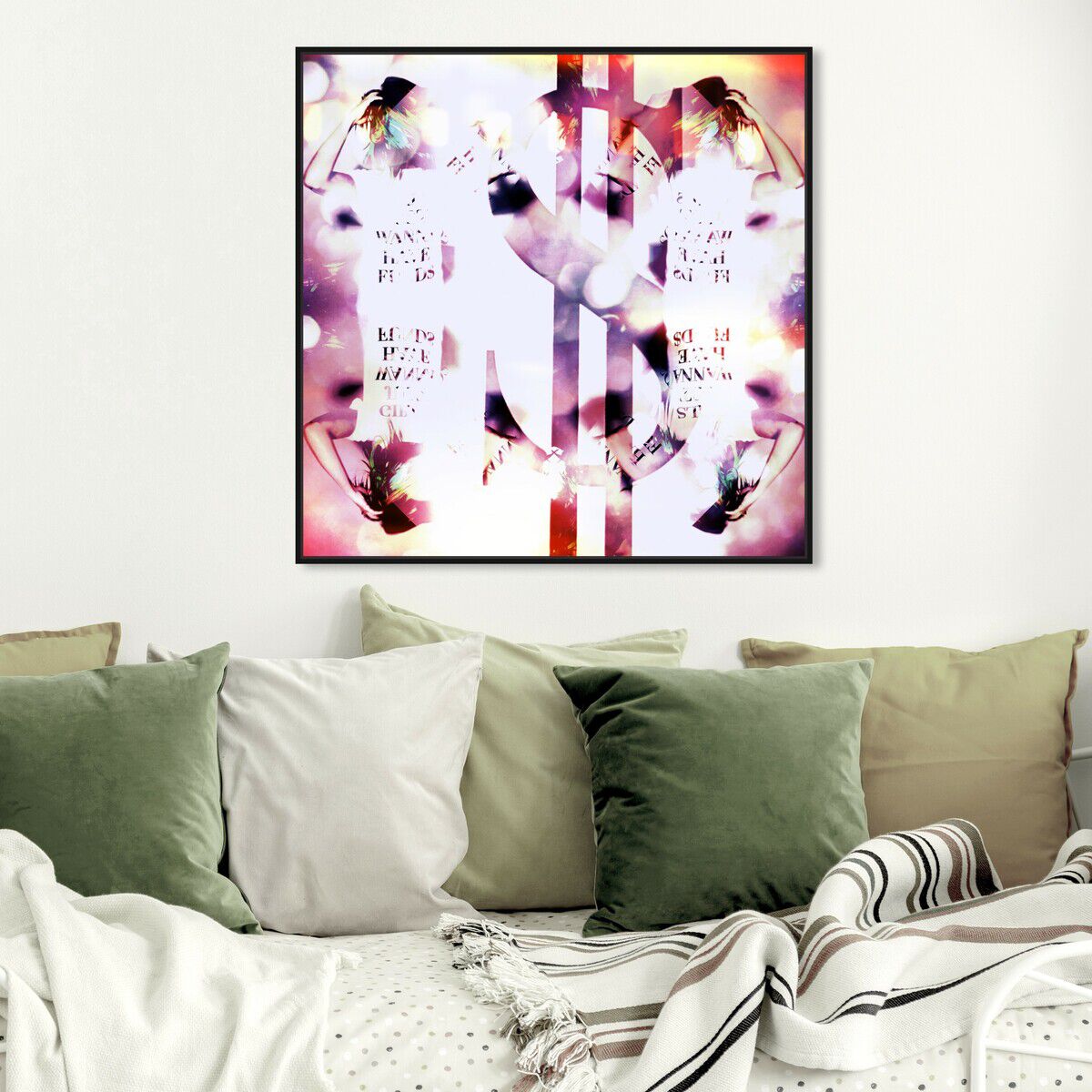 40x40/Framed Canvas/BFL
