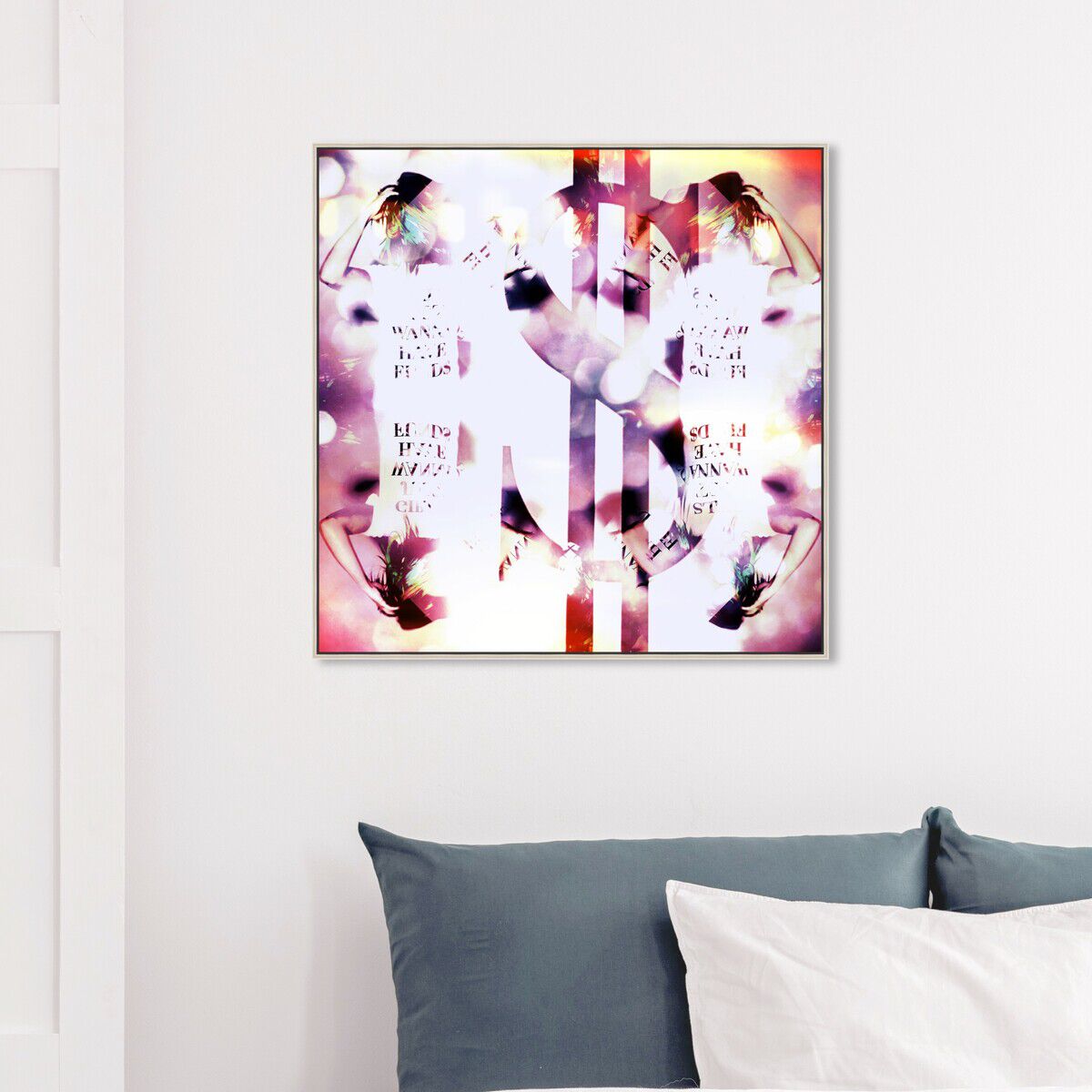 40x40/Framed Canvas/CFL