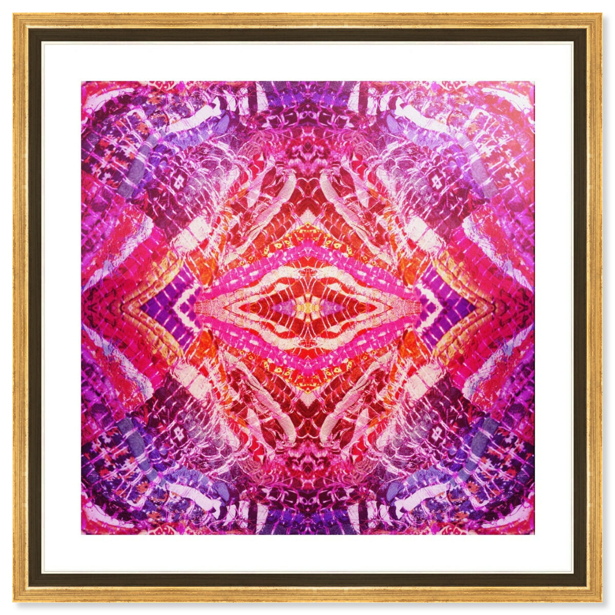 40x40/Framed Canvas/PSGLD