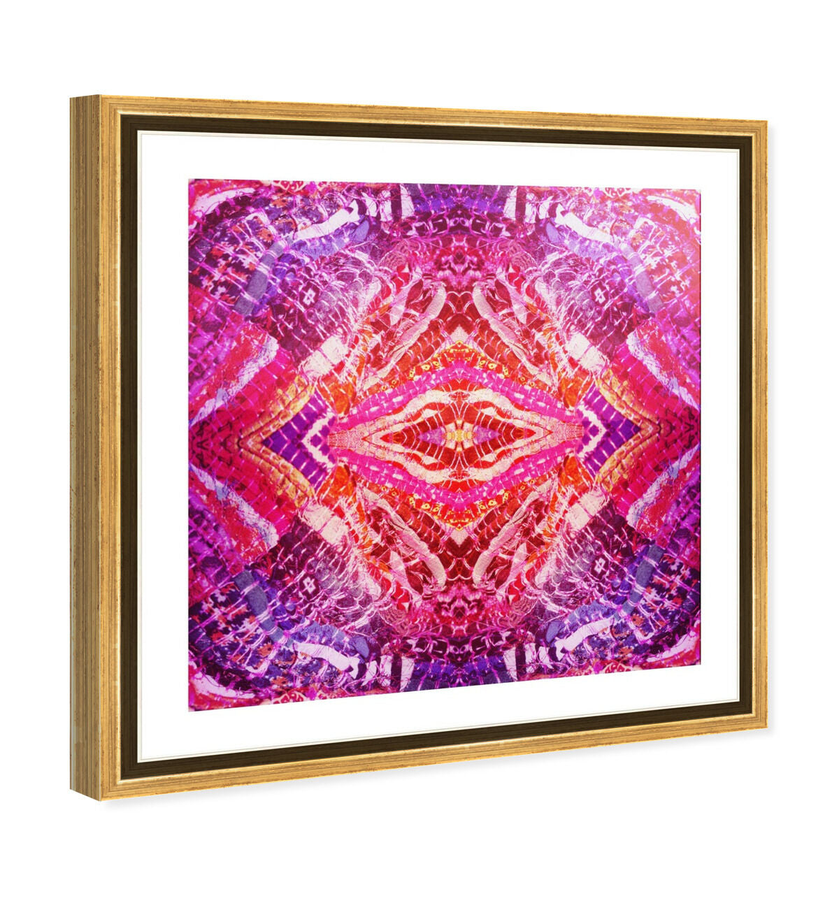 40x40/Framed Canvas/PSGLD