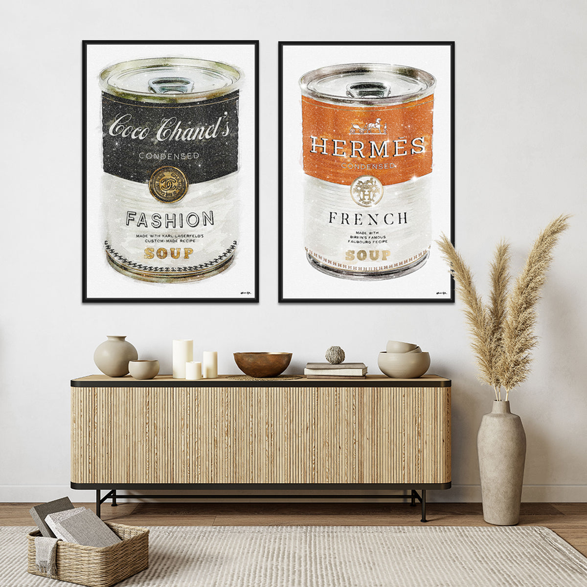 French Fashion Soup | Gallery Wall Set – Oliver Gal