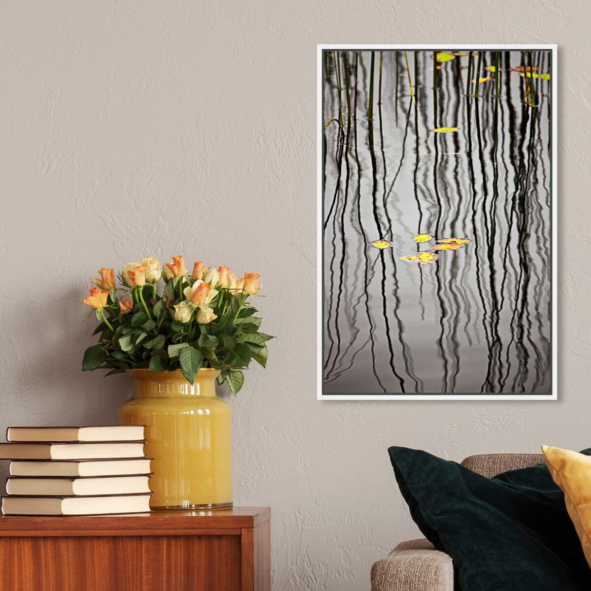 36x54/Framed Canvas/WFL