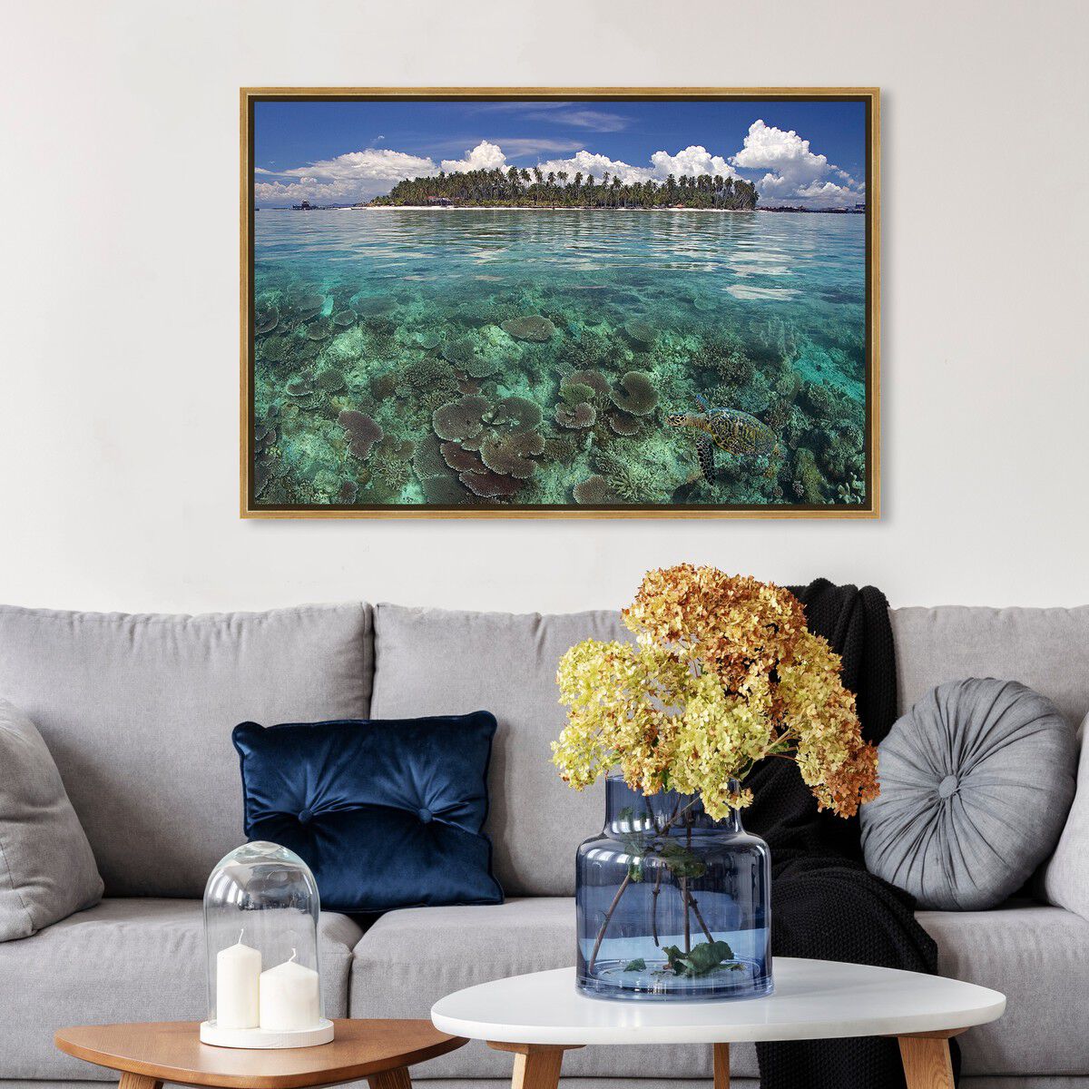 54x36/Framed Canvas/PSGLD
