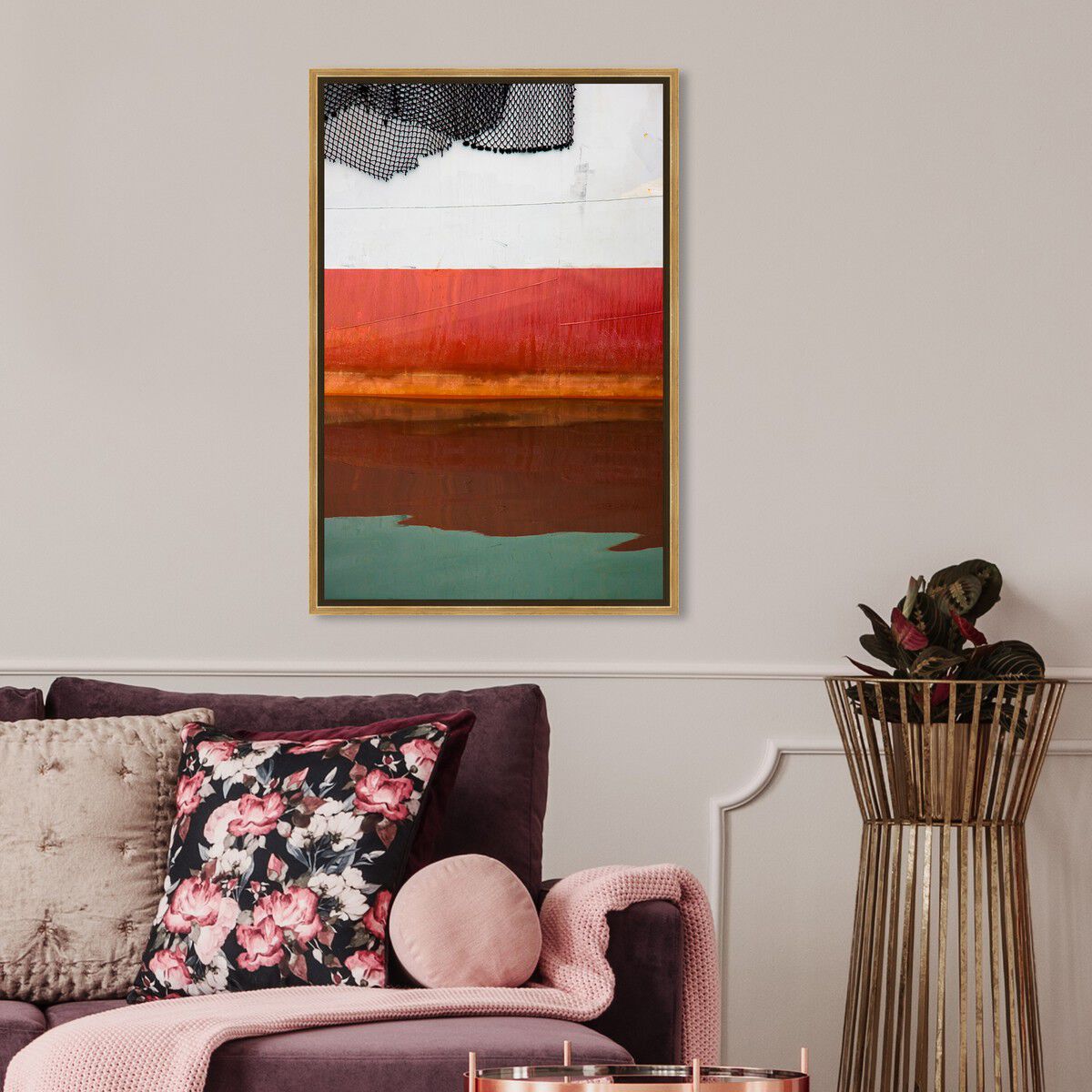 36x54/Framed Canvas/PSGLD