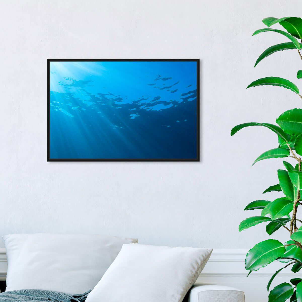 54x36/Framed Canvas/BFL