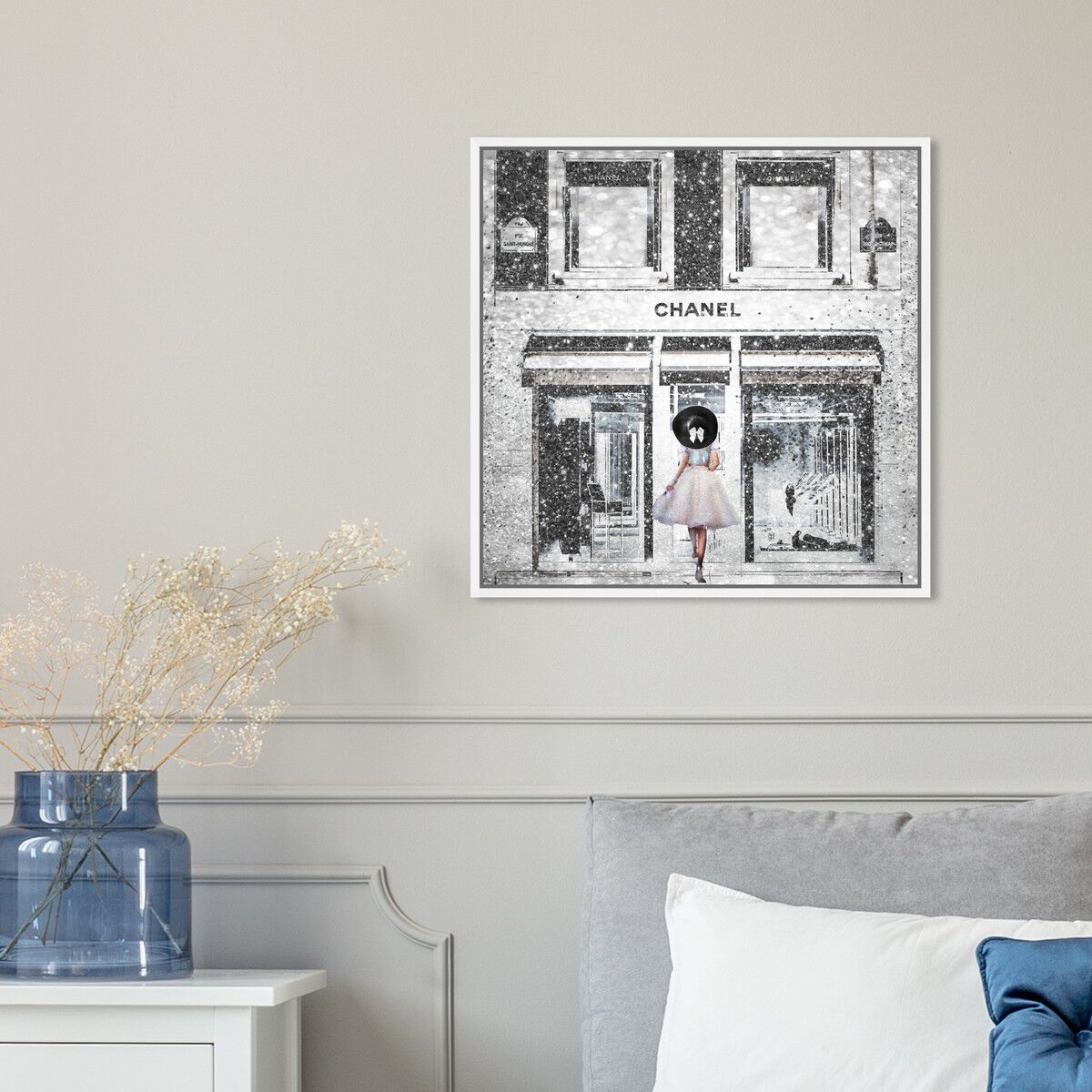 40x40/Framed Canvas/WFL