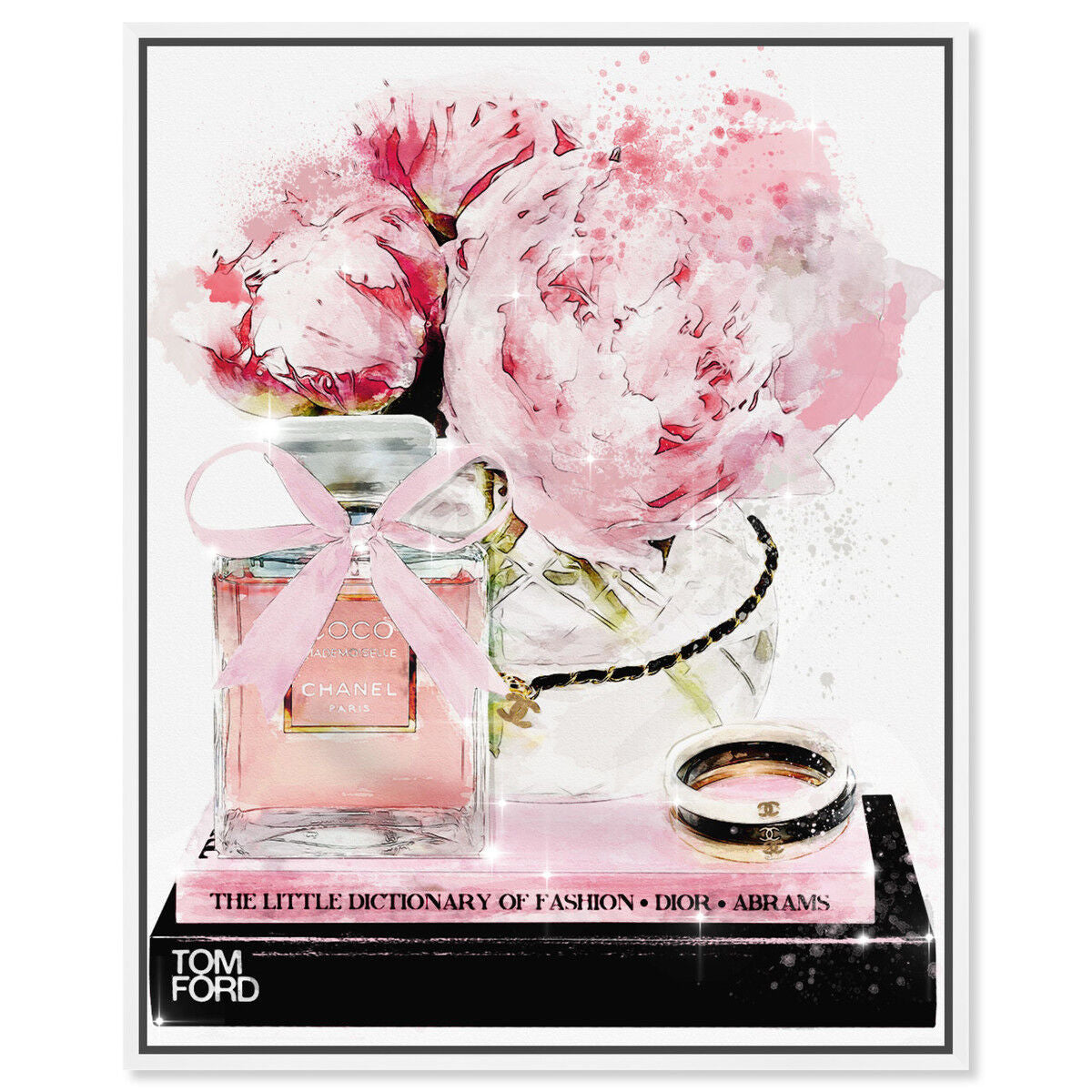 【新品】 オリバーガル Elegant Perfume and Morning Elegant Perfume and Morning | Wall Art by Oliver Gal