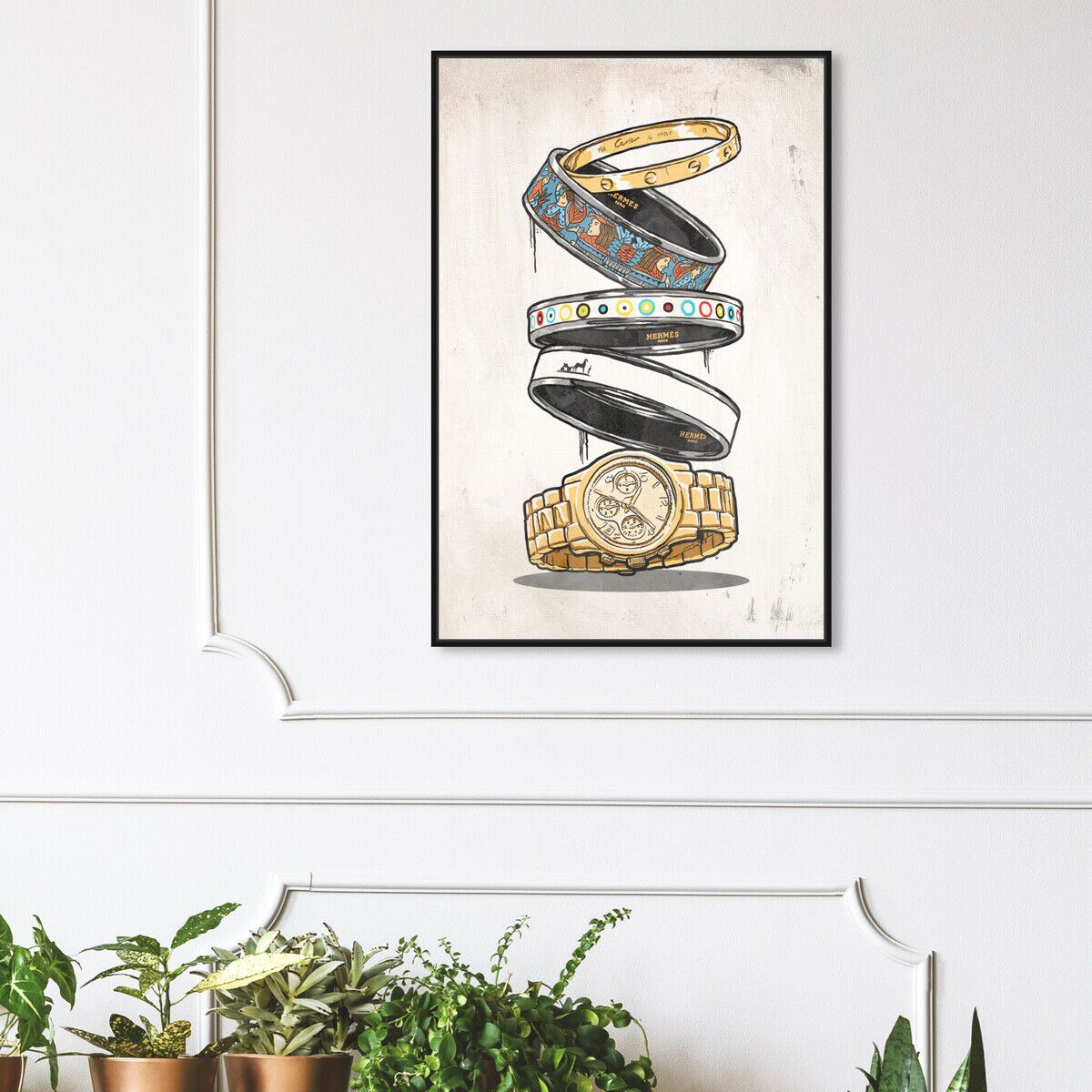 36x54/Framed Canvas/BFL