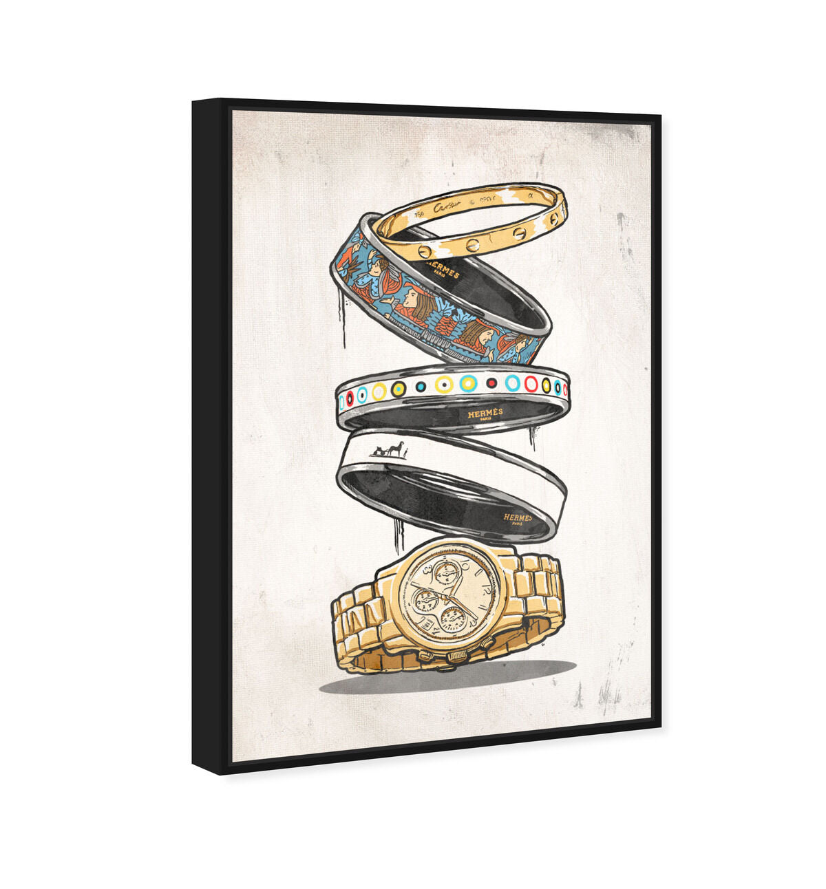 36x54/Framed Canvas/BFL